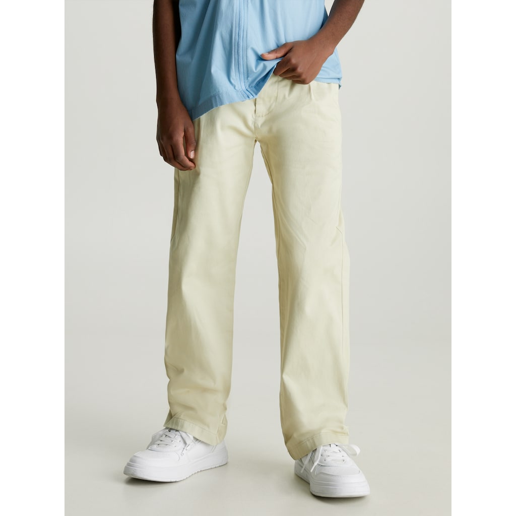 Calvin Klein Jeans Chinohose »CEREMONY STRAIGHT LEG CHINO«