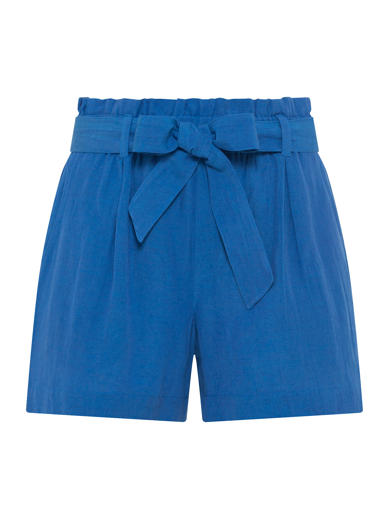 LASCANA Shorts, (mit Bindegürtel), im Paperbag-Stil, Leinenmix, Schlupfhose, Sommerhose