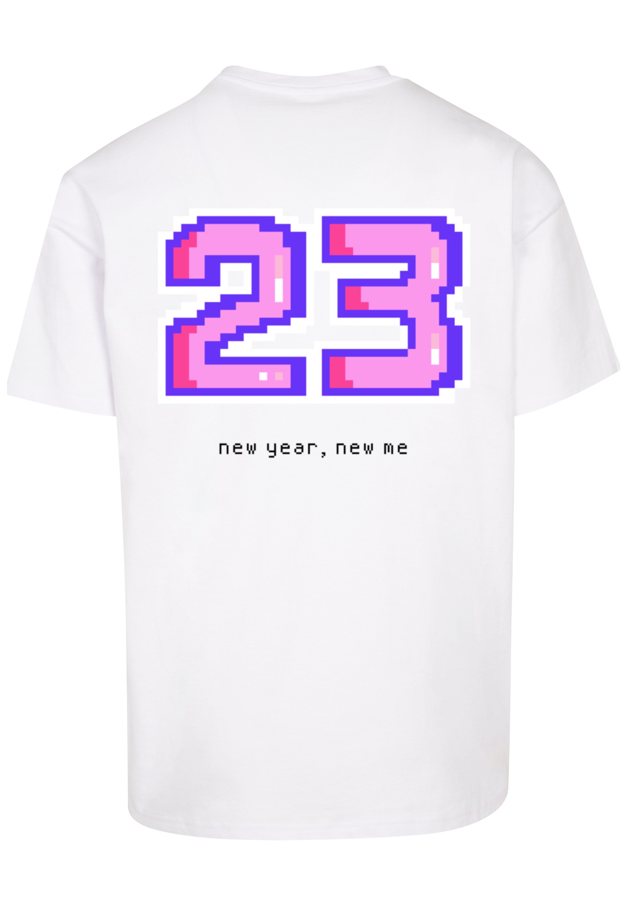 F4NT4STIC T-Shirt »SIlvester Party Happy People Only«, Print