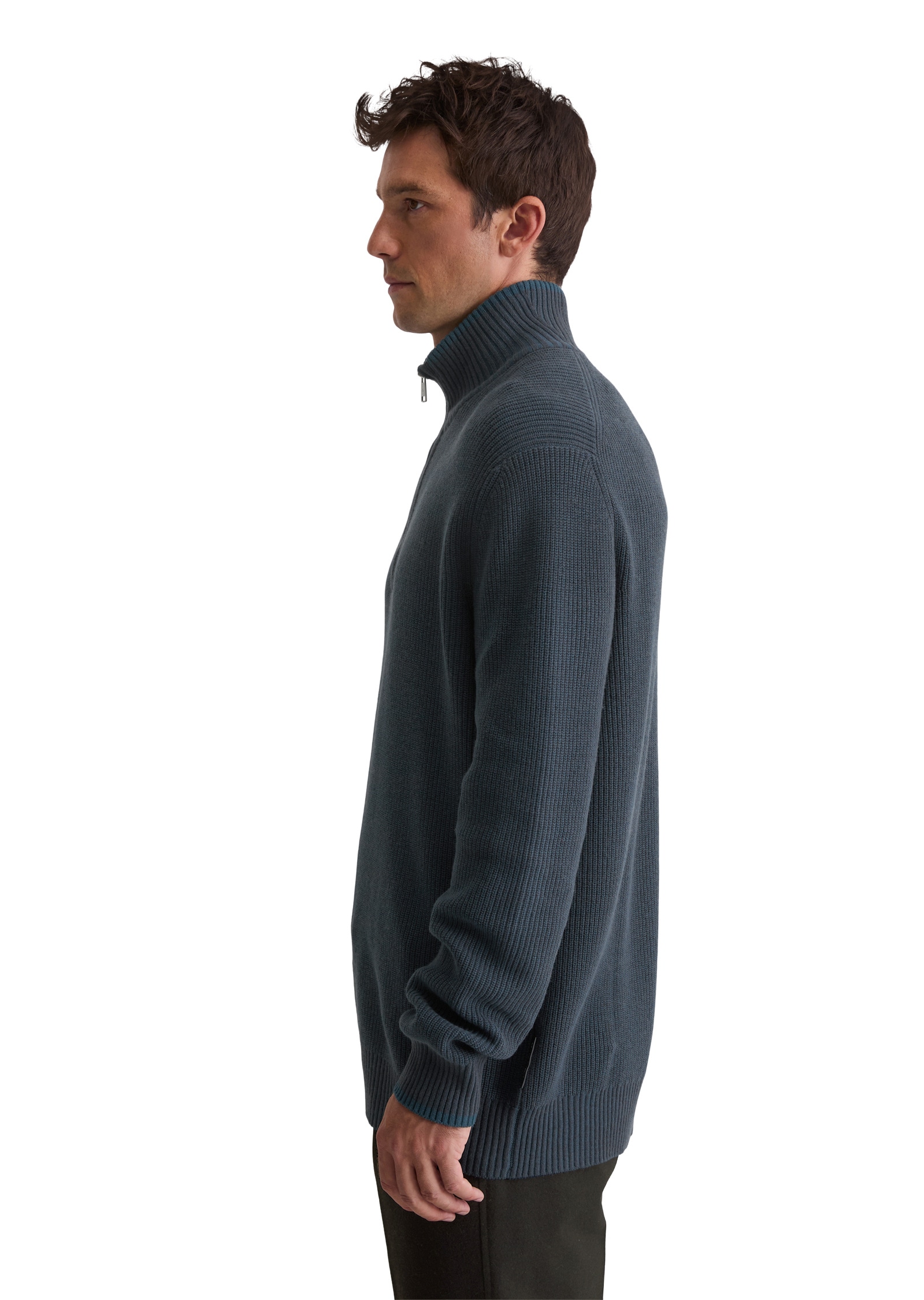 Marc O'Polo Troyer »aus softem Baumwolle-Schurwolle-Mix«