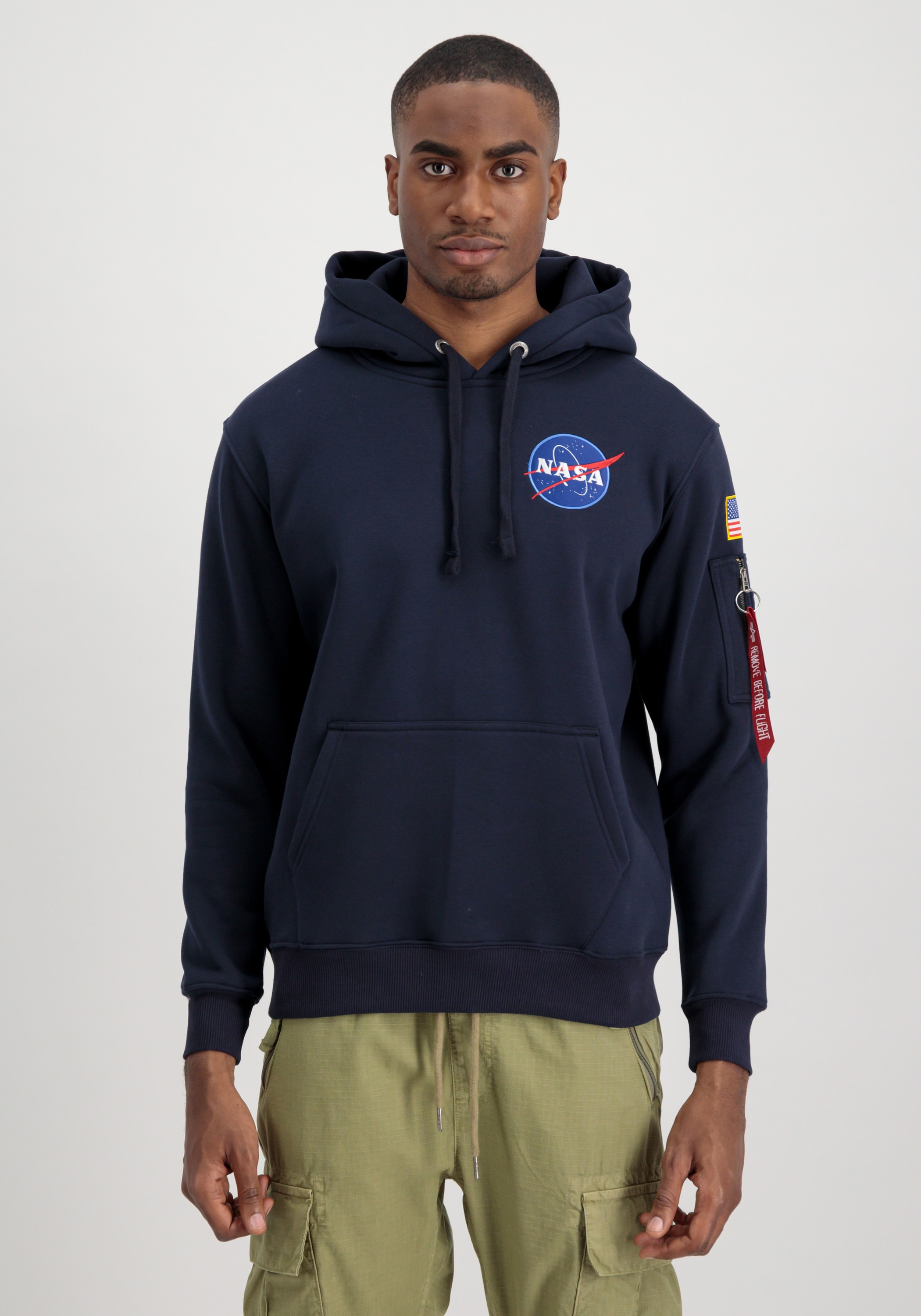 Alpha Industries Hoodie »Alpha Industries Men - Hoodies Space Shuttle Hoodie«