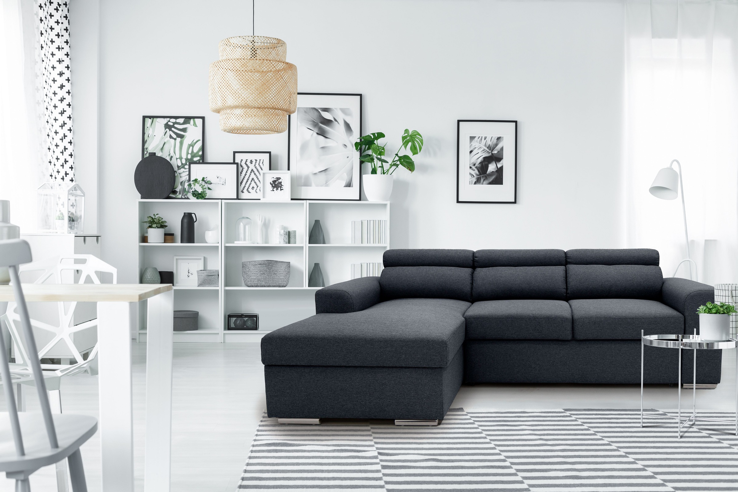 GEPADE Ecksofa »Hella, L-Form«, inkl. Bettfunktion und Bettkasten