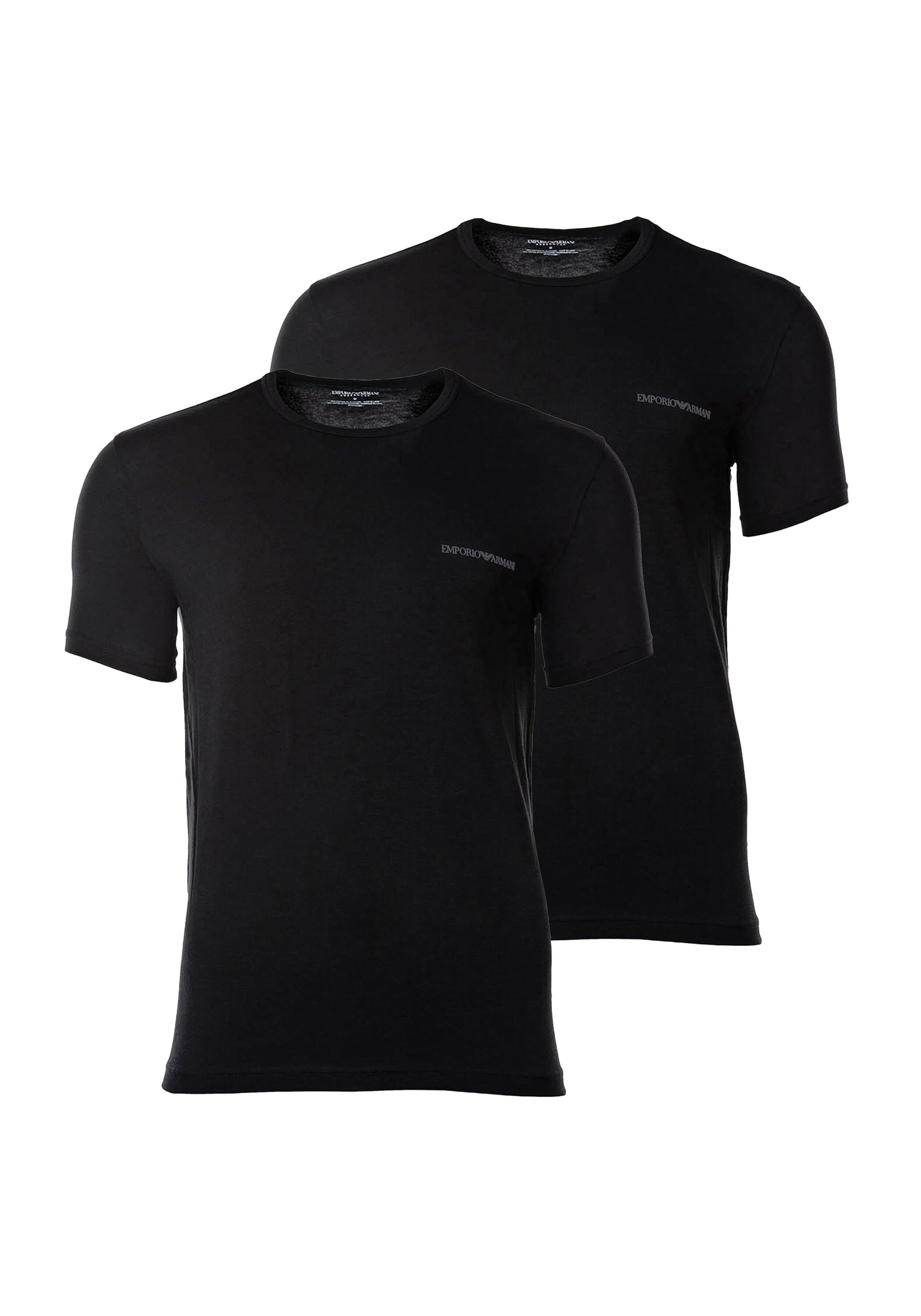 Emporio Armani T-Shirt "T-Shirt CORE LOGOBAND 2er Pack" günstig online kaufen