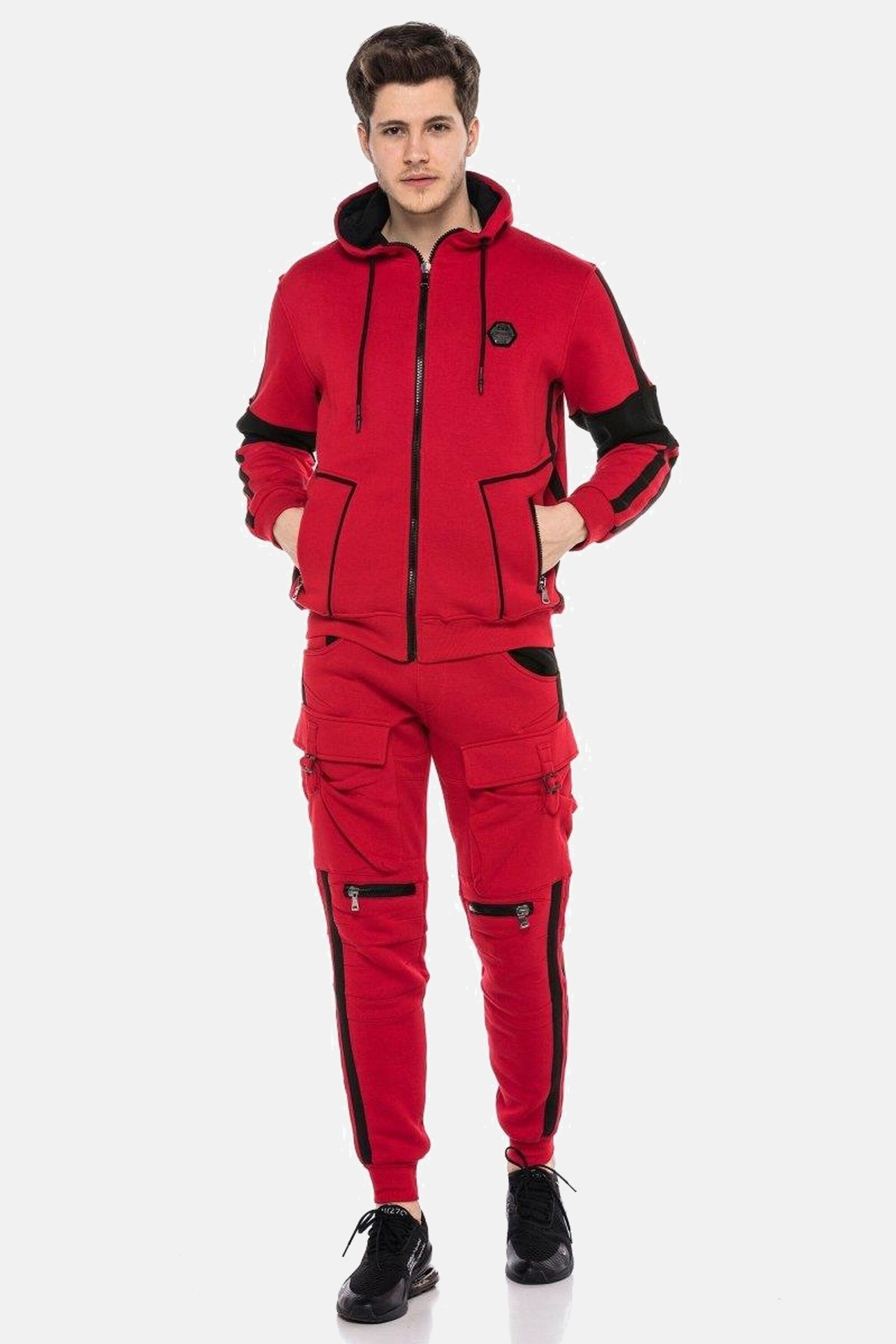 Cipo & Baxx Trainingshose »HOMEWEAR«, im sportlichen Look, CR125