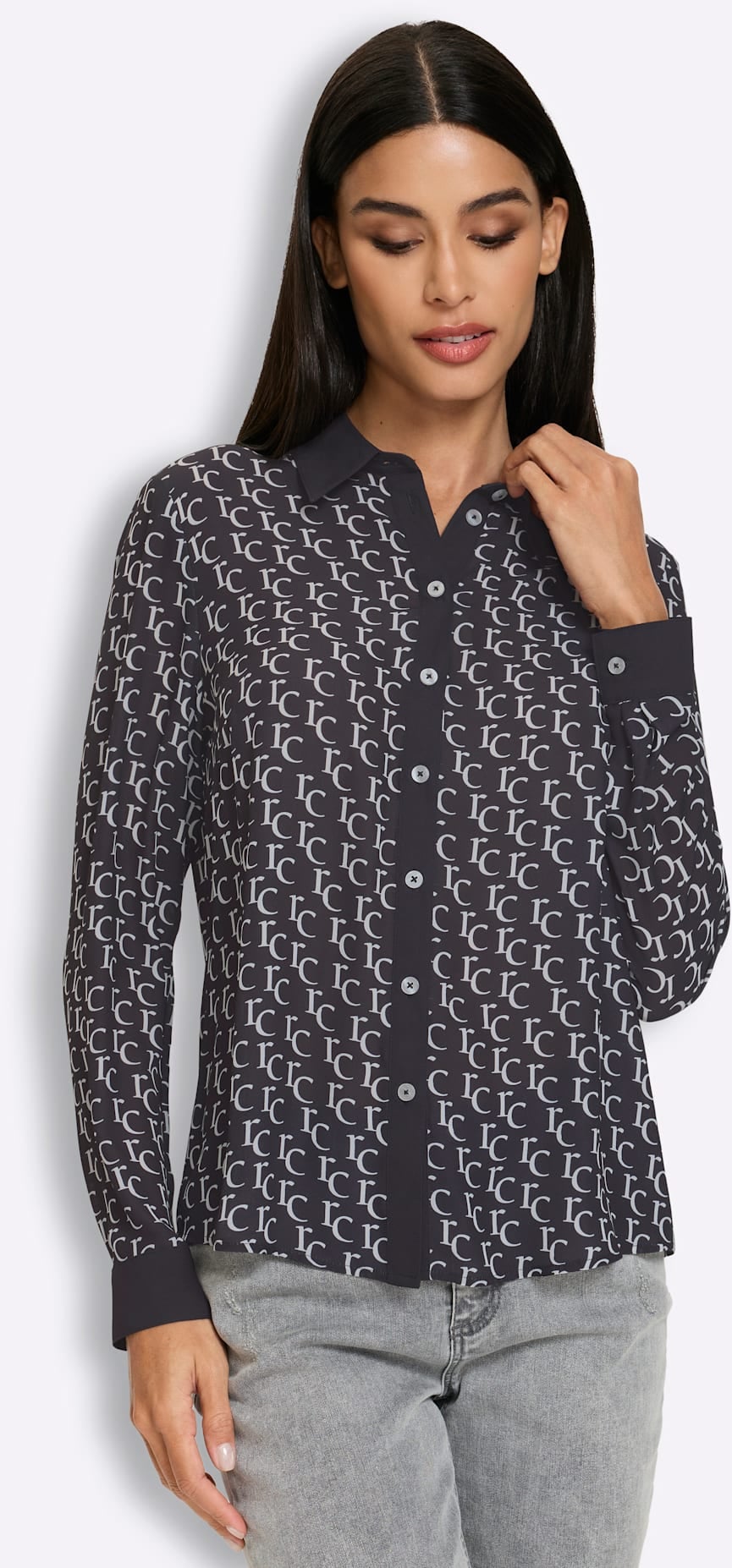 heine Druckbluse