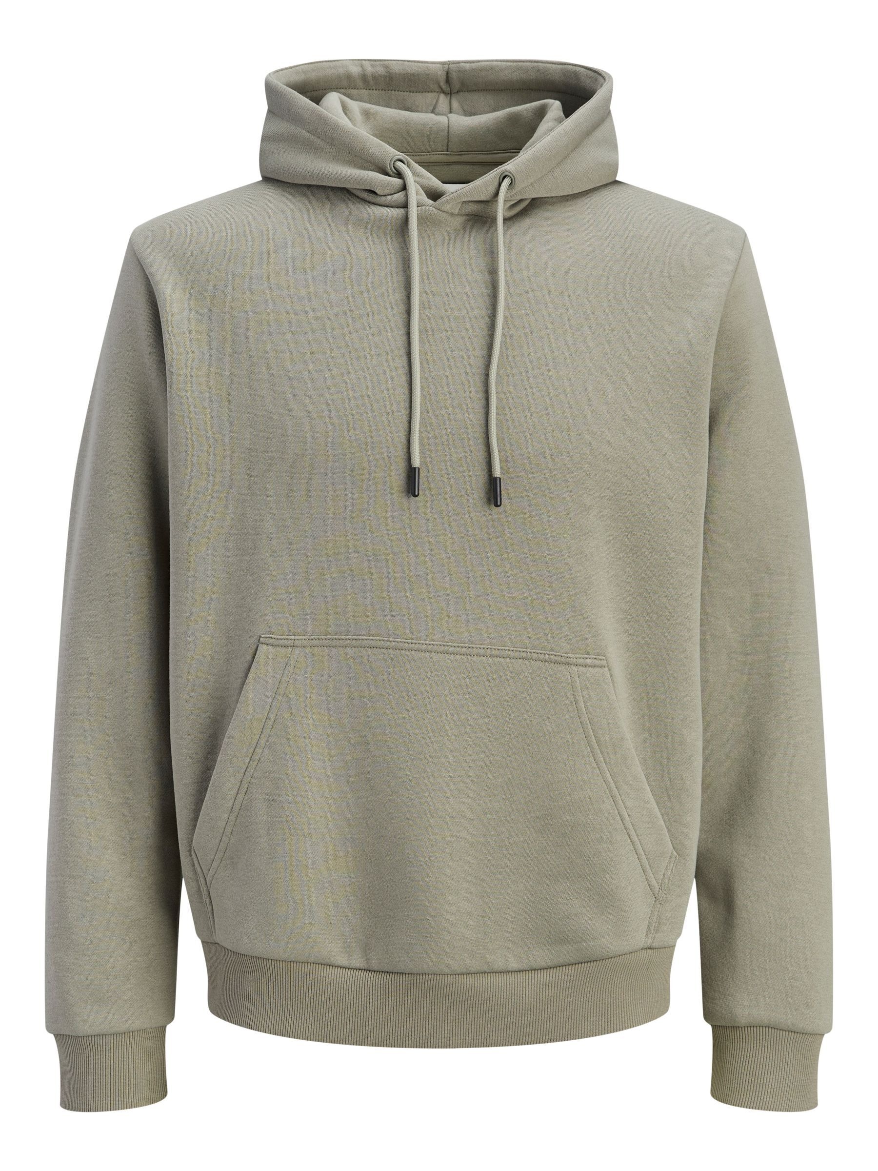 Jack & Jones Kapuzensweatshirt »JJEBRADLEY SWEAT HOOD NOOS«, Materialmix, relaxed fit
