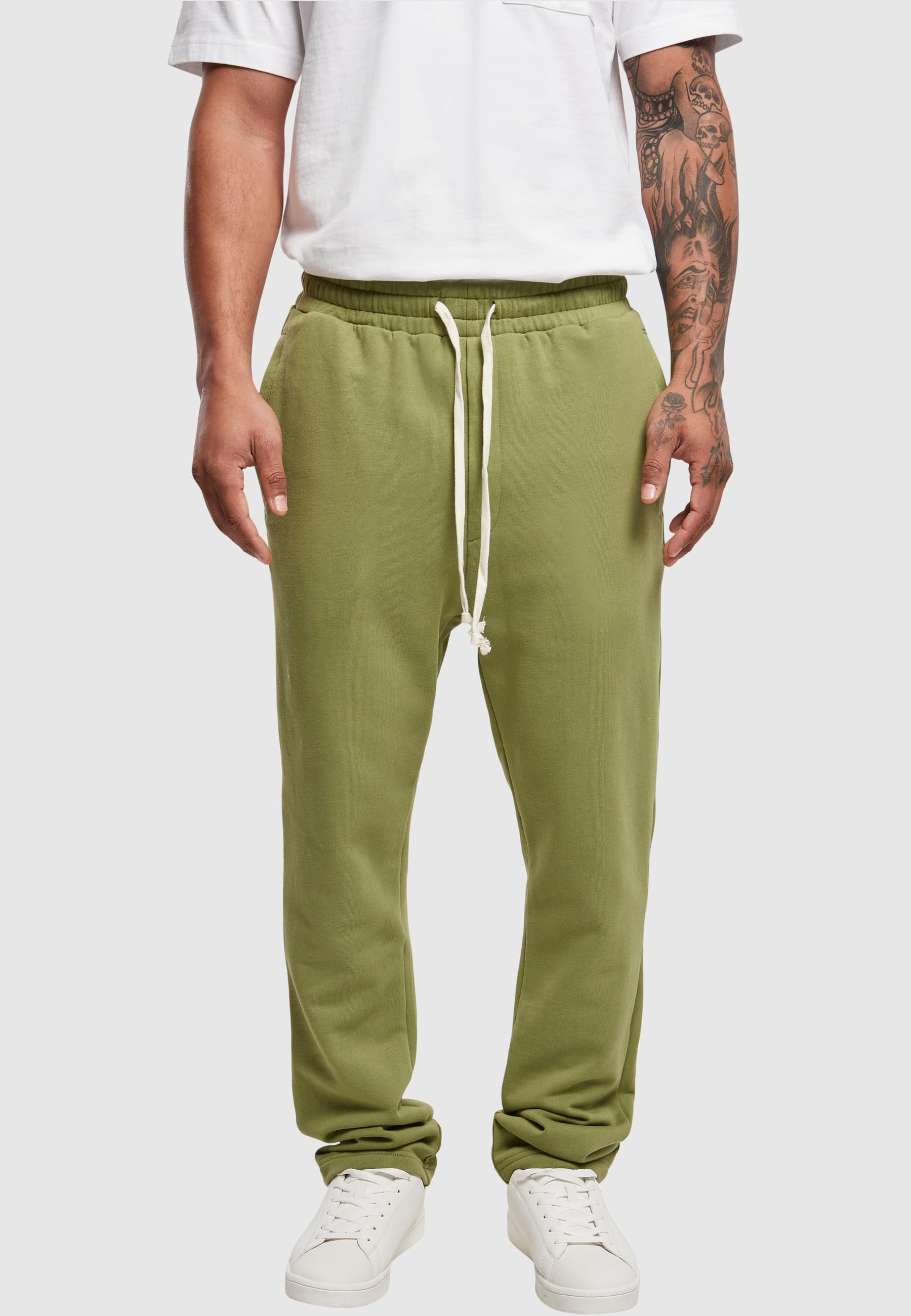 URBAN CLASSICS Jogginghose »Urban Classics Herren Organic Low Crotch Sweatpants«, (1 tlg.)