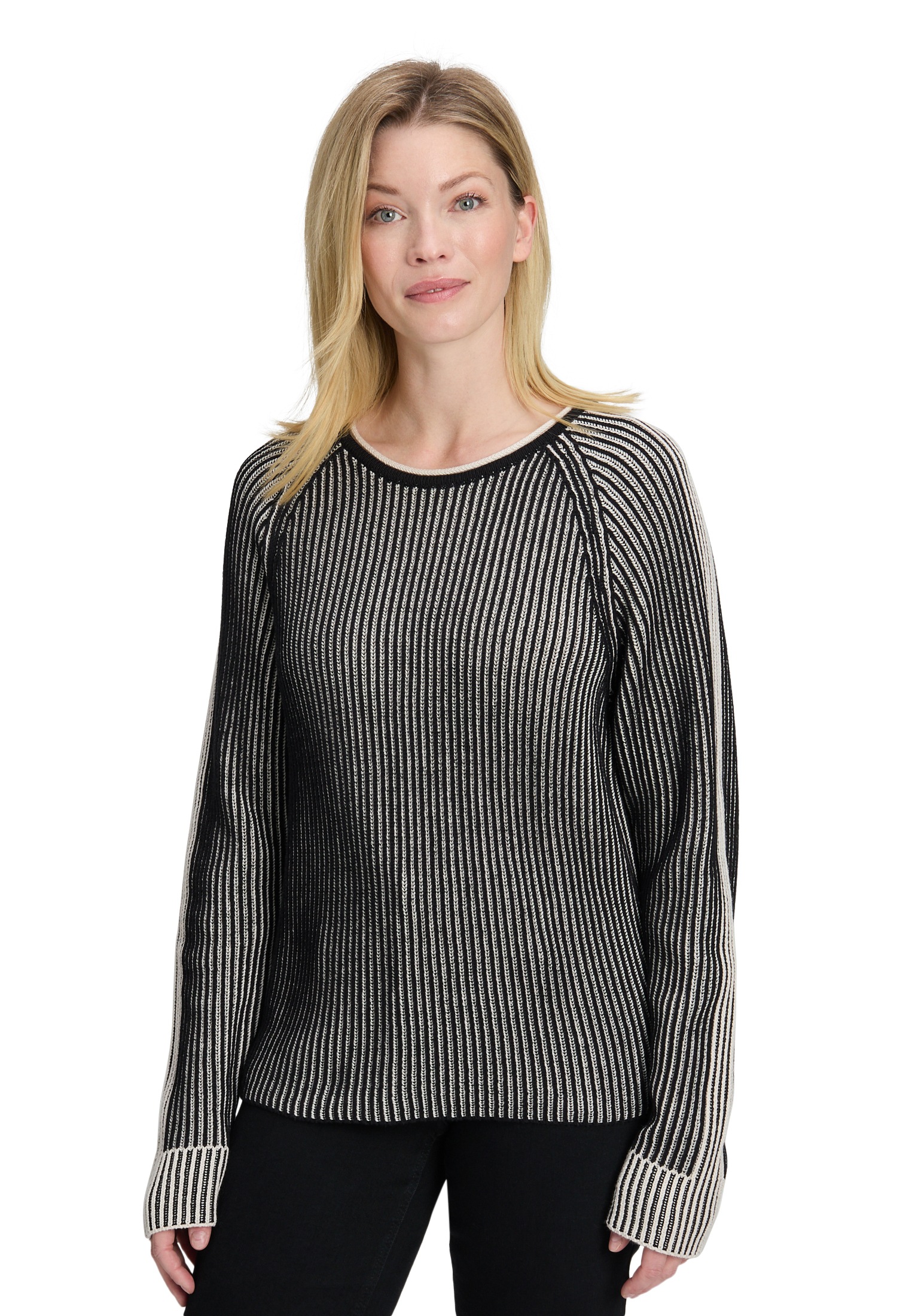 Betty Barclay Strickpullover "Damen Grobstrick-Pullover mit Rippenstruktur" günstig online kaufen