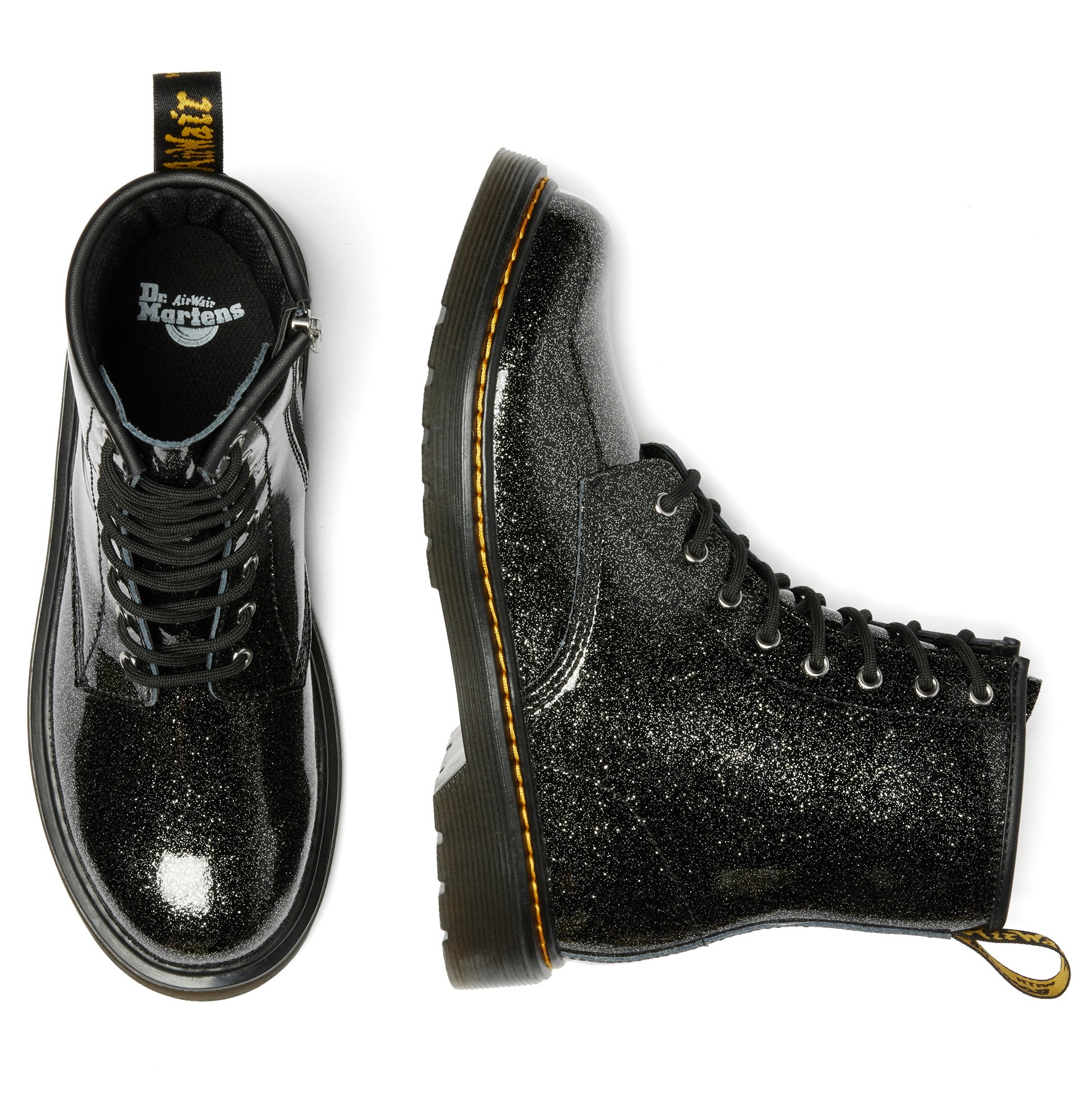 DR. MARTENS Schnürboots »1460 Kinder SOFTY T«, Kinderstiefel, Freizeitschuh mit Reißverschluss und Anziehlasche