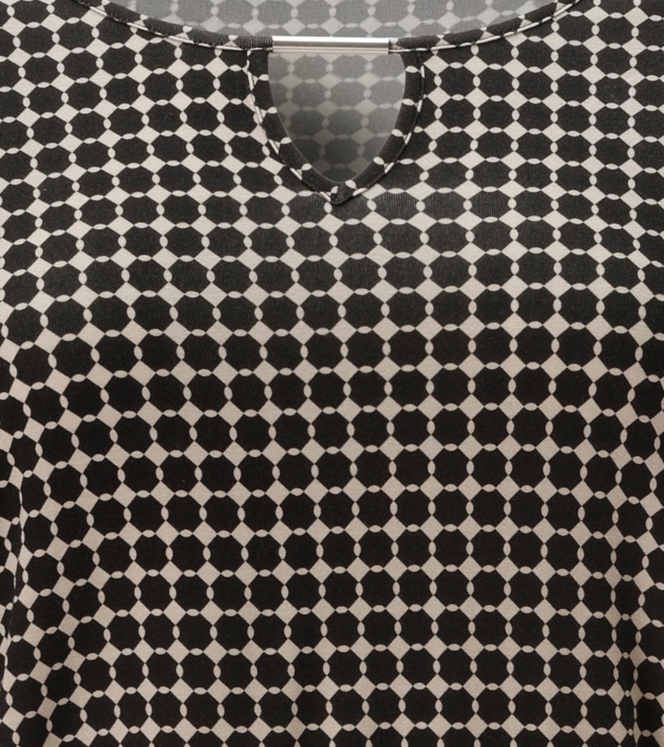 Aniston PLUS Langarmshirt aus weich fließender Qualität - NEUE KOLLEKTION