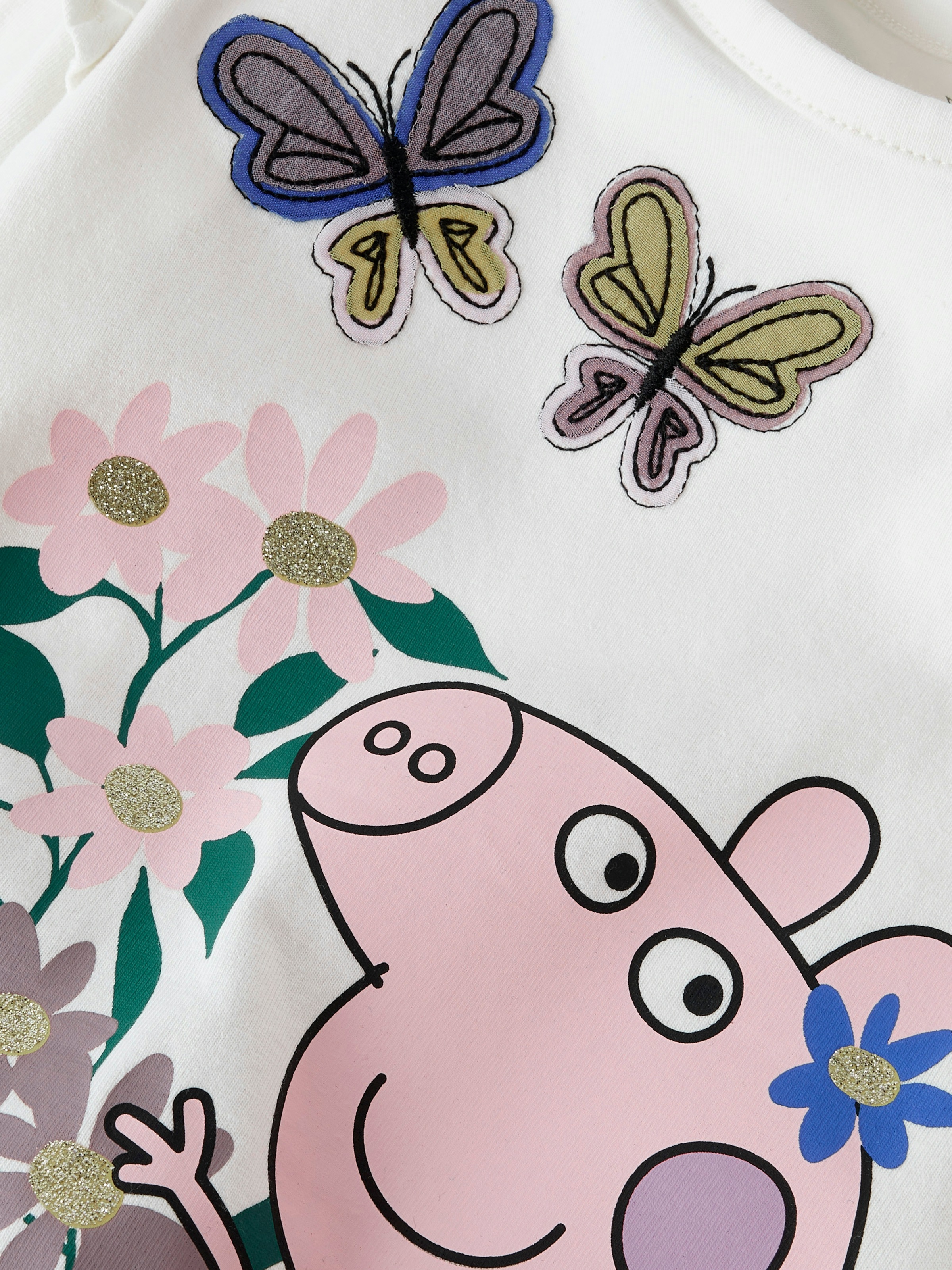 Thumbnail - Name It Langarmshirt "NMFANNA PEPPA LS TOP BOX CPLG"