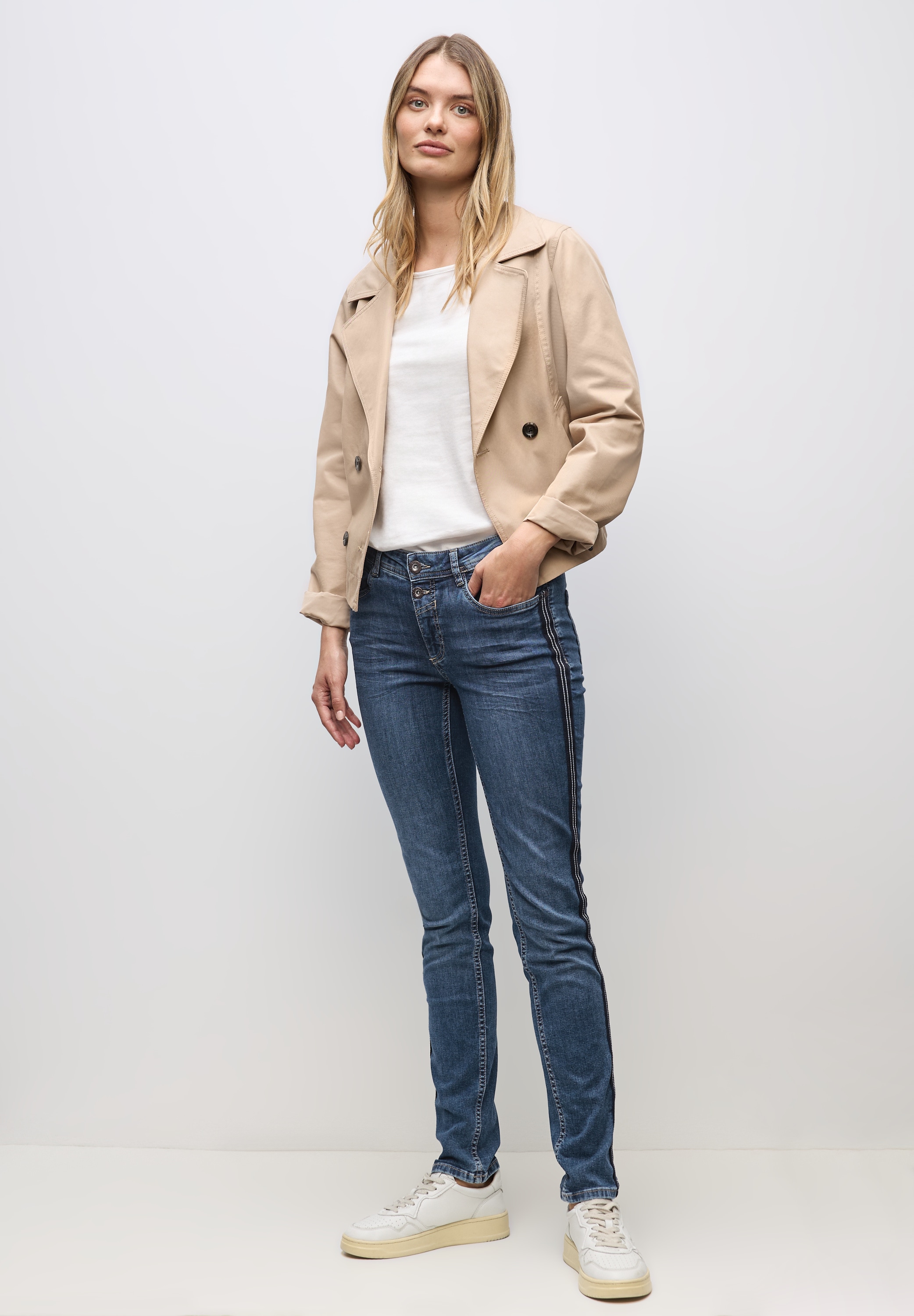 Cecil Slim-fit-Jeans 5-Pocket-Style