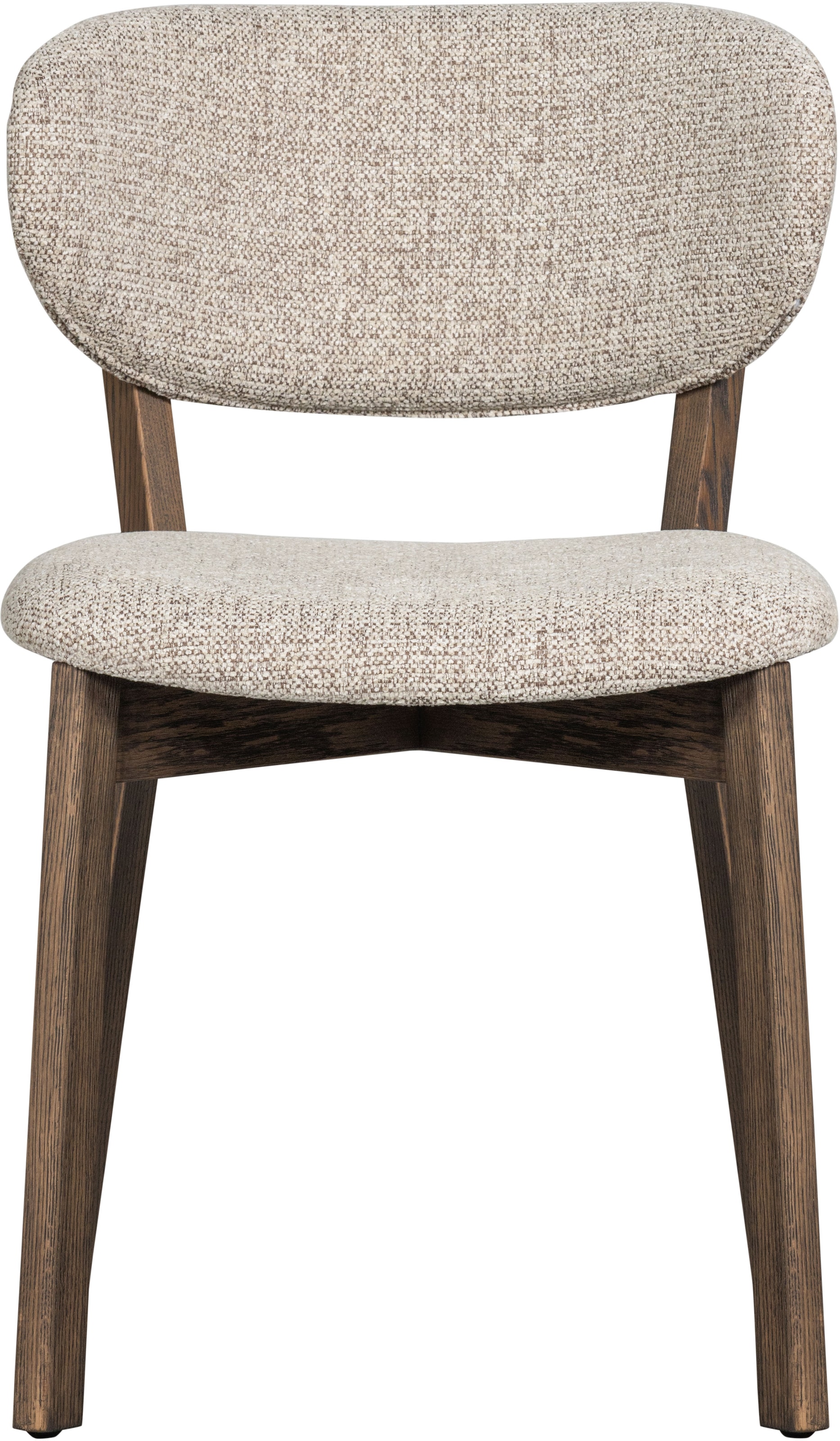 WOOOD Esszimmerstuhl »UDAR ESSZIMMERSTUHL MIT HOLZRAHMEN BRAUN - 2ER SET« (Set) 2 Stk.Der WOOOD Udar Stuhl vereint gewebt, Eiche & modernes Design.