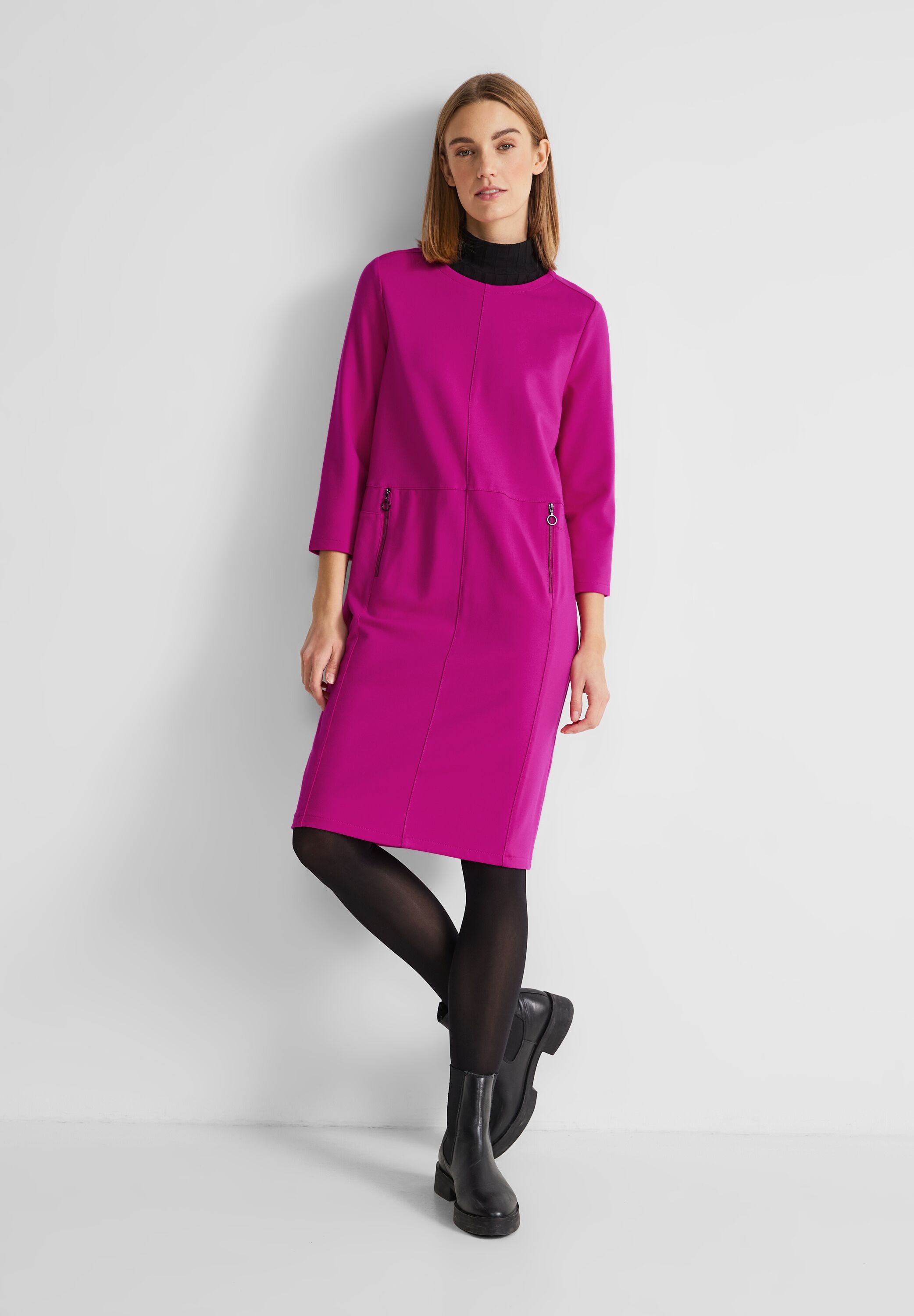 | ONE STREET für Unifarbe Jerseykleid, kaufen in BAUR