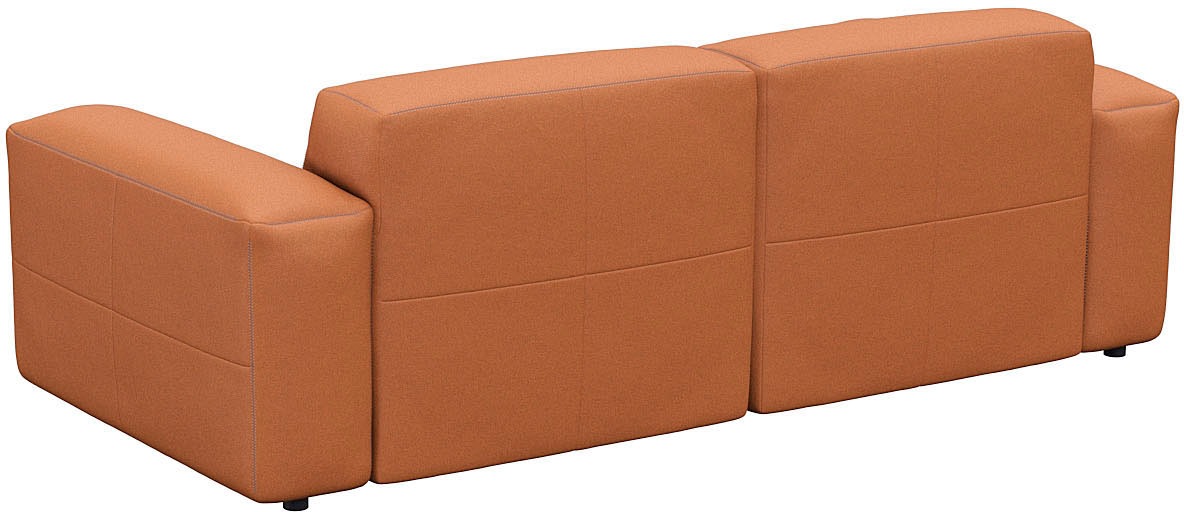FLEXLUX 2,5-Sitzer »Lucera Sofa, super bequem durch hochwertigen Sitzaufbau mit Kaltschaum«, modern & anschmiegsam, Designsofa