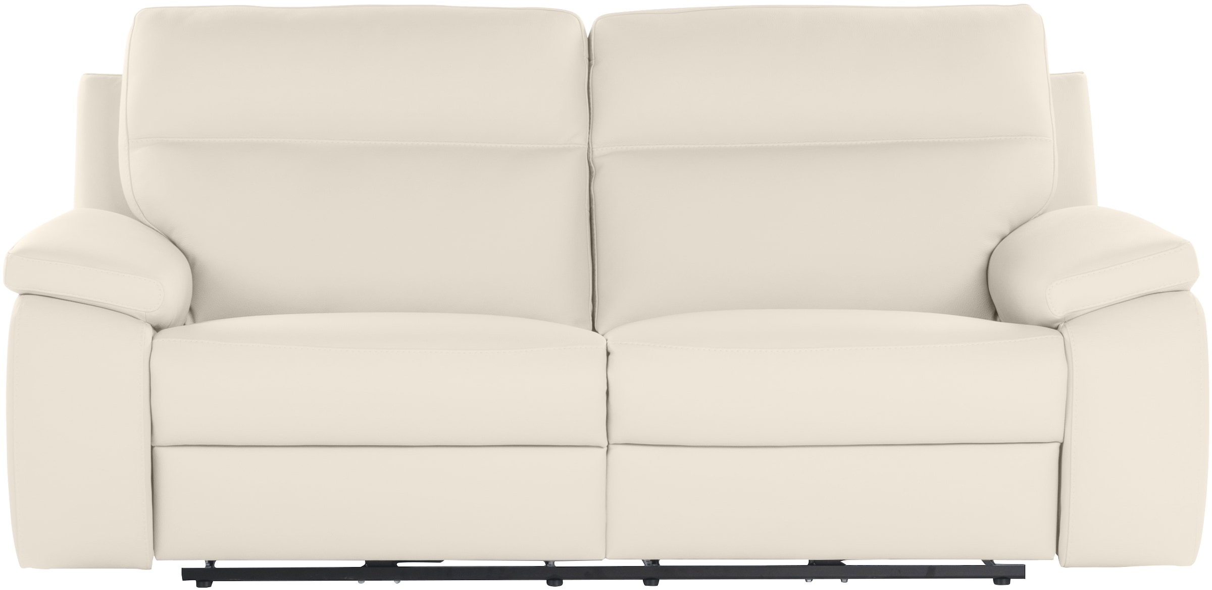 Calia Italia Primo 3-Seater Leather Sofa bianco 4