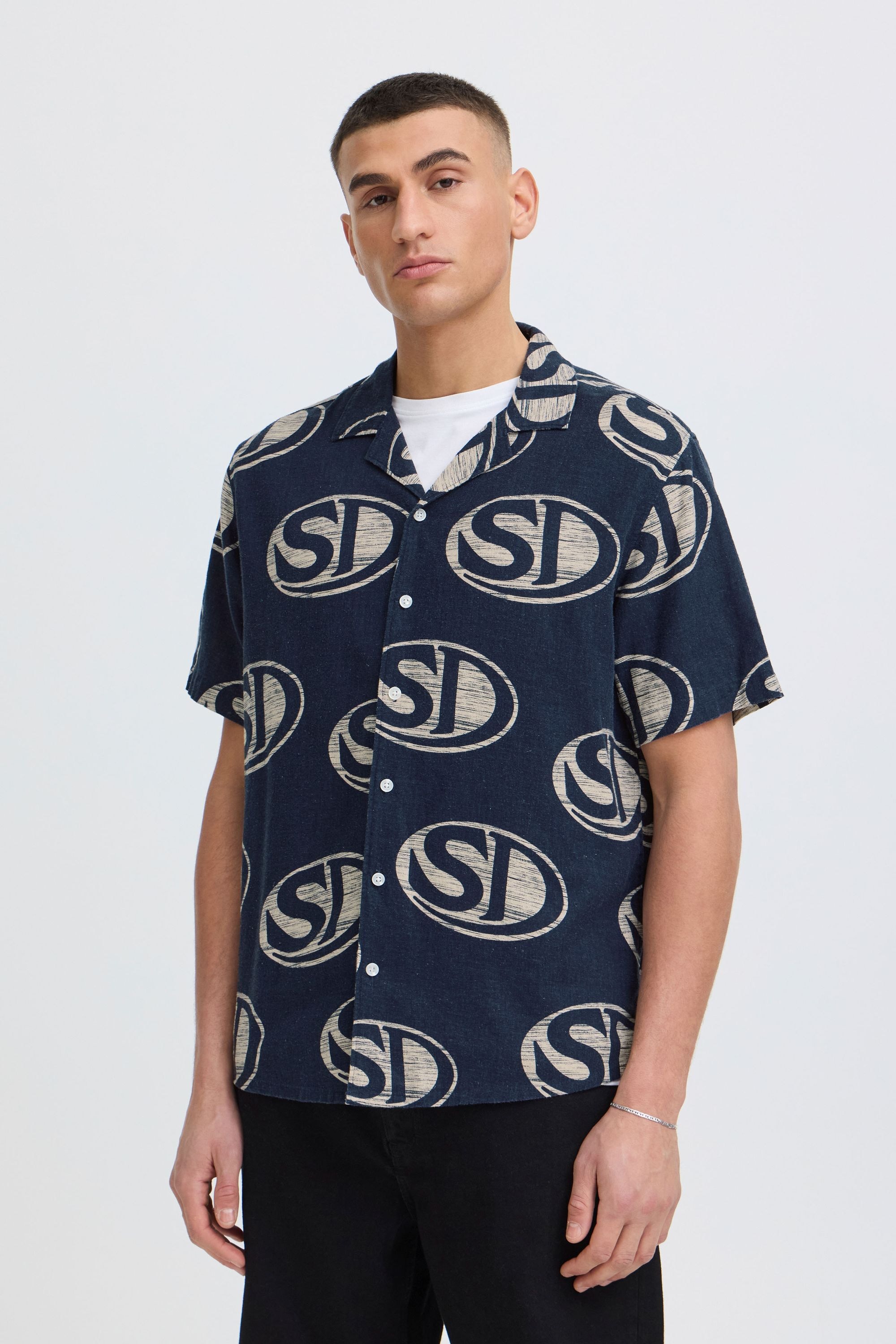 !Solid Leinenhemd »Leinenhemd SDUte«