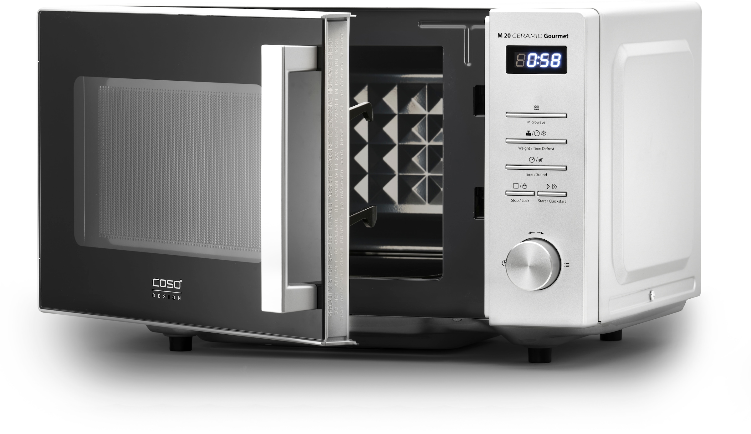 Caso Mikrowelle »CASO M 20 Ceramic Gourmet«, Mikrowelle, 700 W