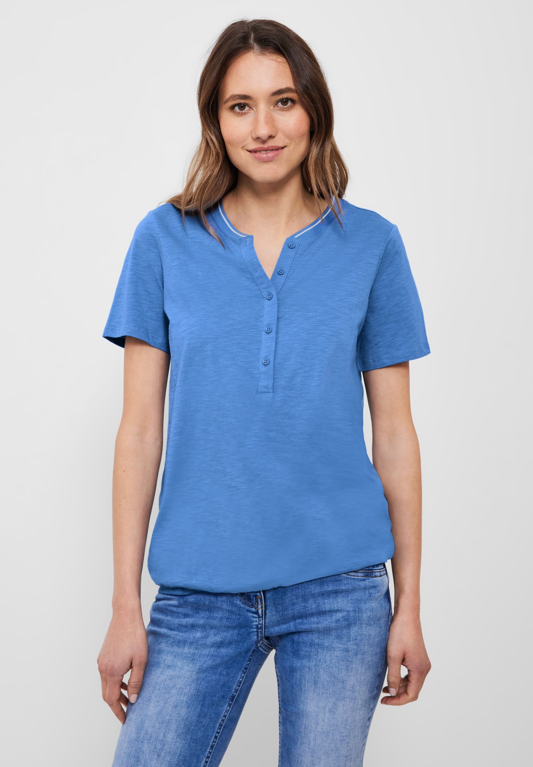 Cecil 3/4-Arm-Shirt, in Unifarbe BAUR | für kaufen