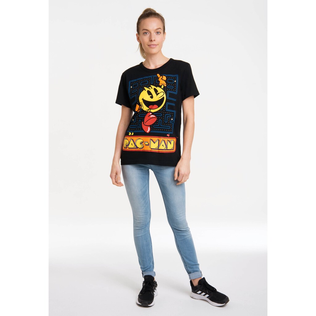 LOGOSHIRT T-Shirt »Pac-Man – Jumping«