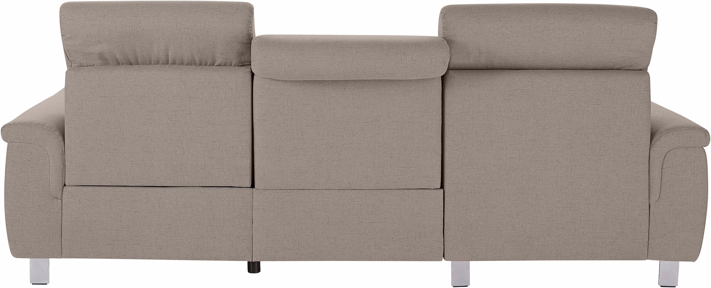 sit&more Ecksofa »Township L-Form«, wahlweise mit elektrischer Wallfree-Funktion