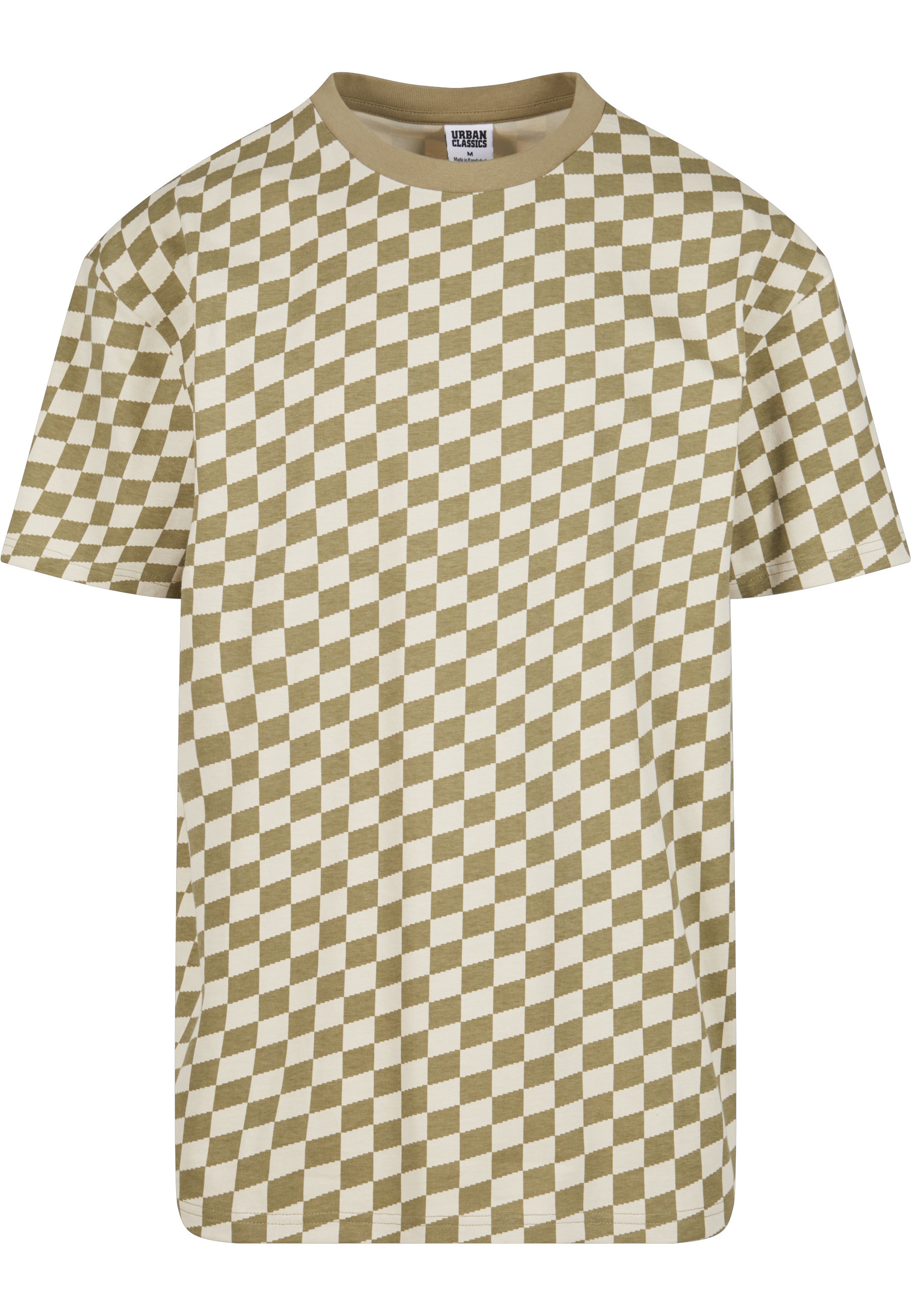 URBAN CLASSICS Langarmhemd "Urban Classics Herren Oversized Check Tee" 1 St günstig online kaufen