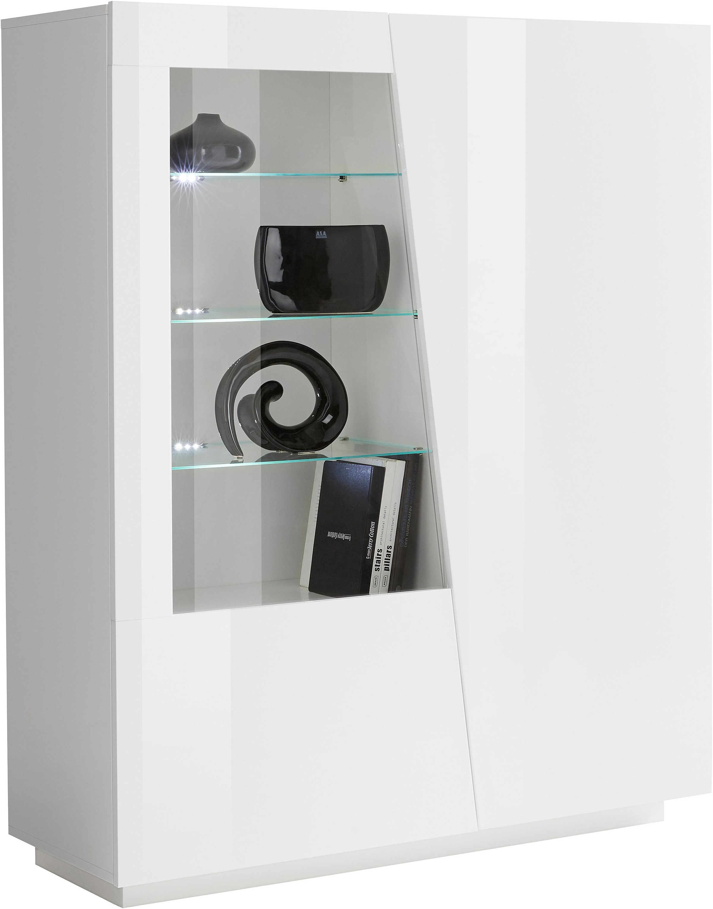 INOSIGN Highboard "Vega, Hochschrank, Hochkommode, Schrank", mit 2 Türen mi günstig online kaufen