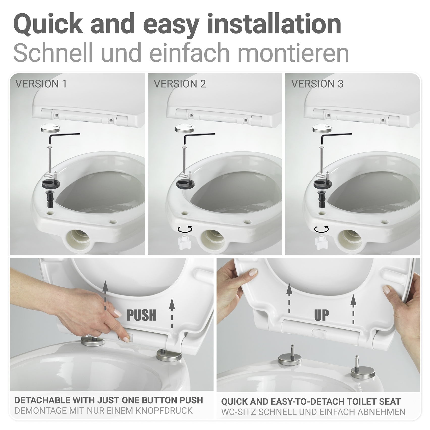 WENKO WC-Sitz »Menin«