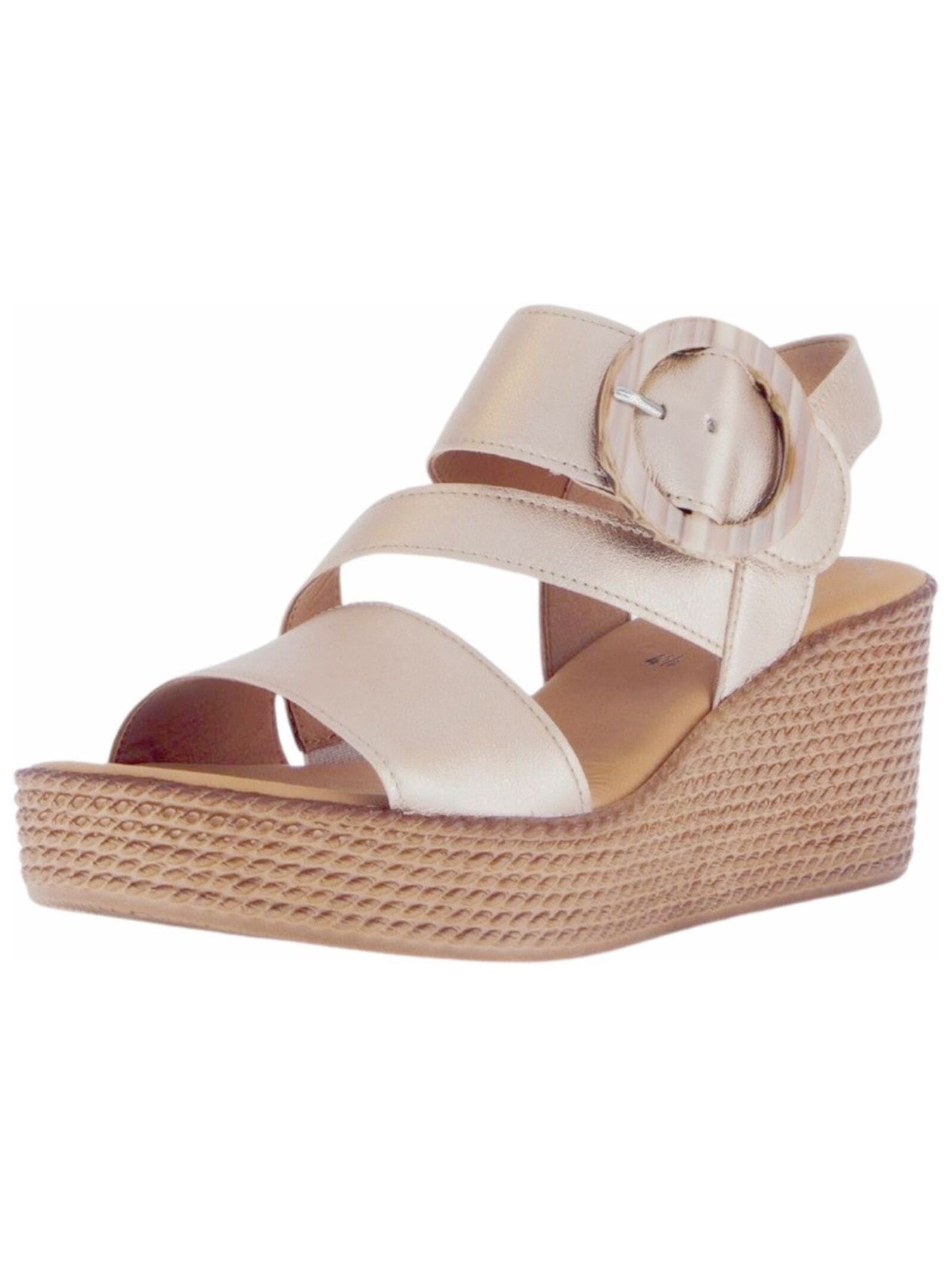 Gabor Keilsandalette "Gabor Sandalen Leder" günstig online kaufen