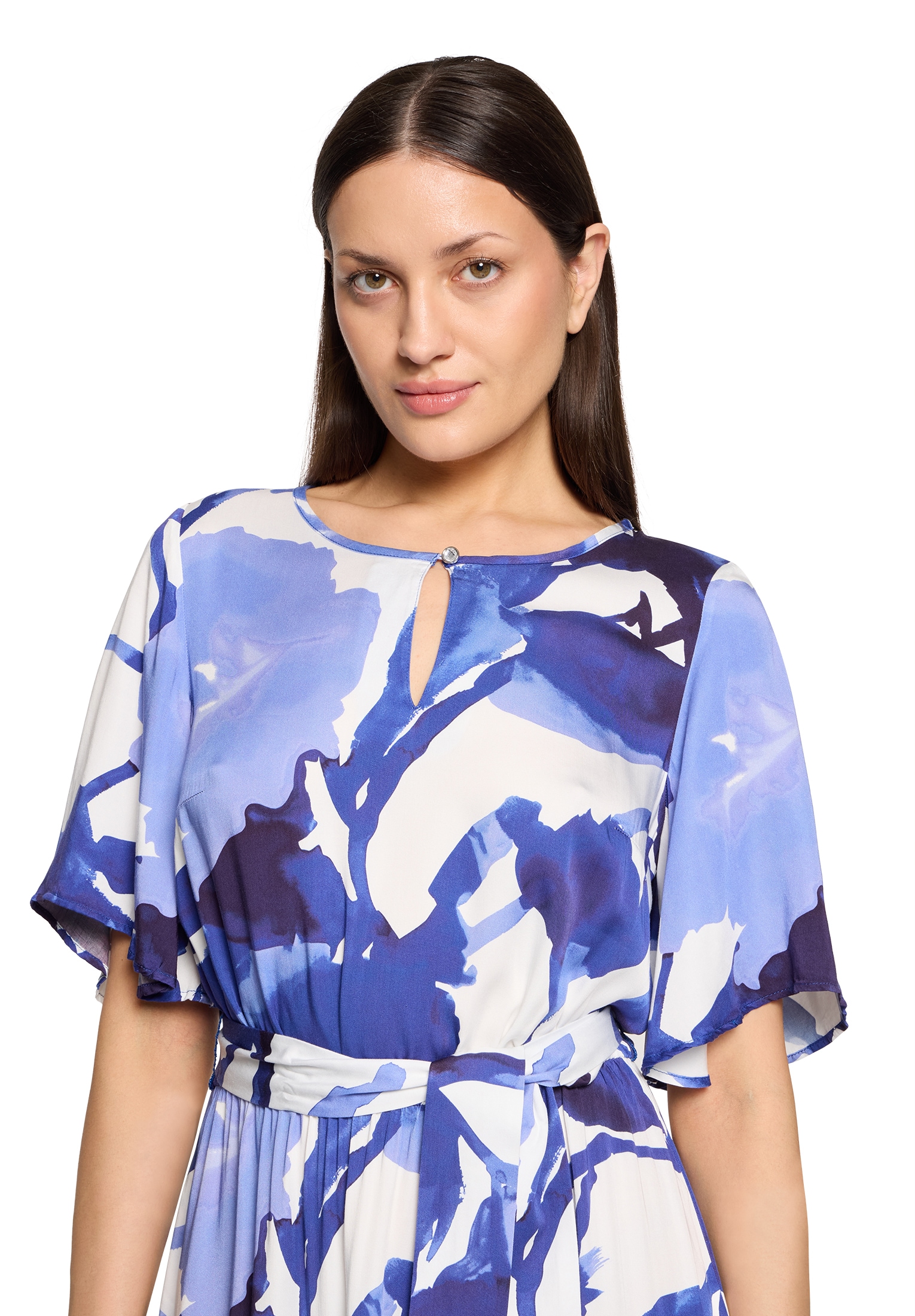 Betty Barclay Sommerkleid »Damen mit Rundhalsausschnitt« Ohne Tasche
