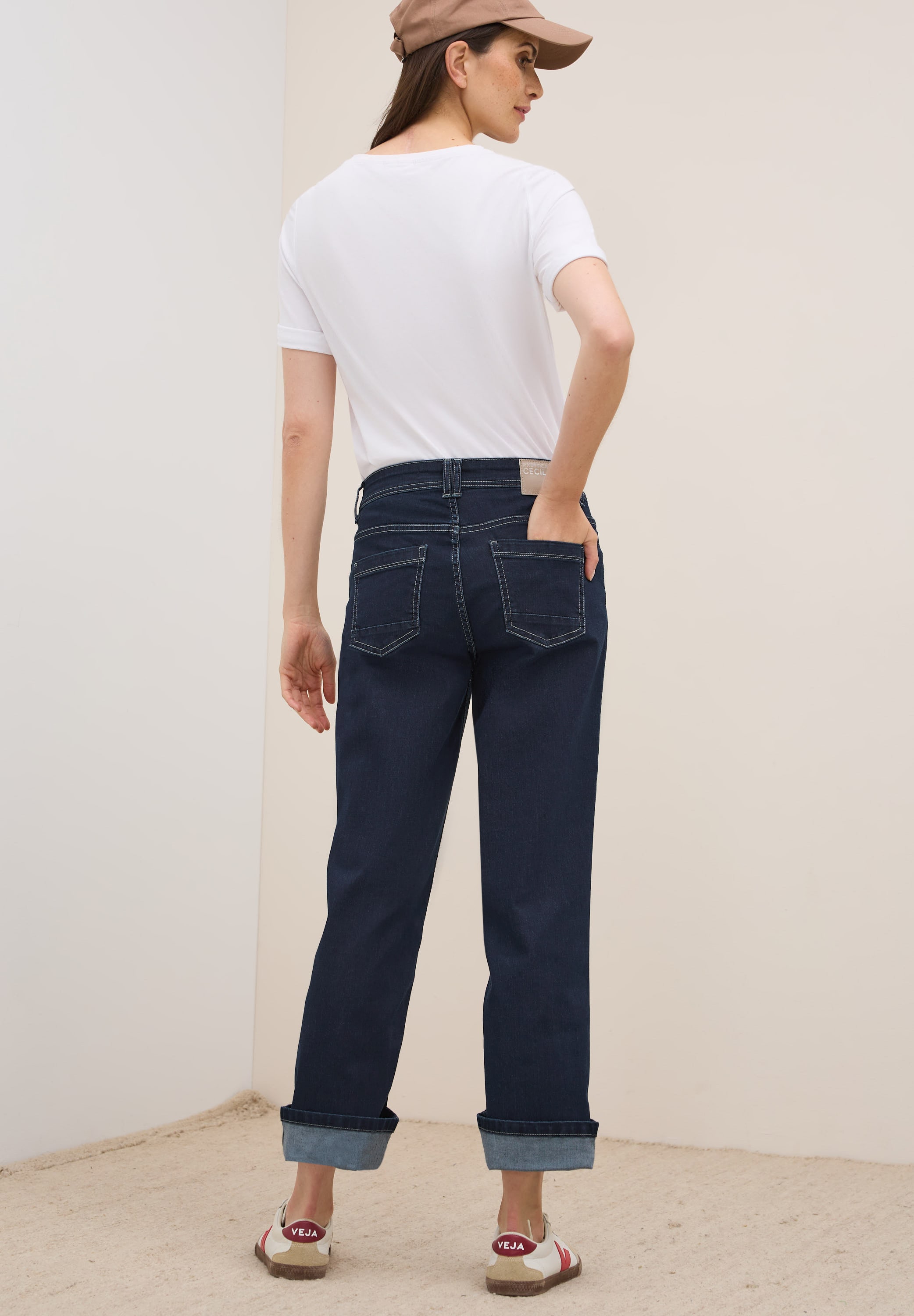 Cecil Straight-Jeans »Style NEELE Straight«, im Loose Fit