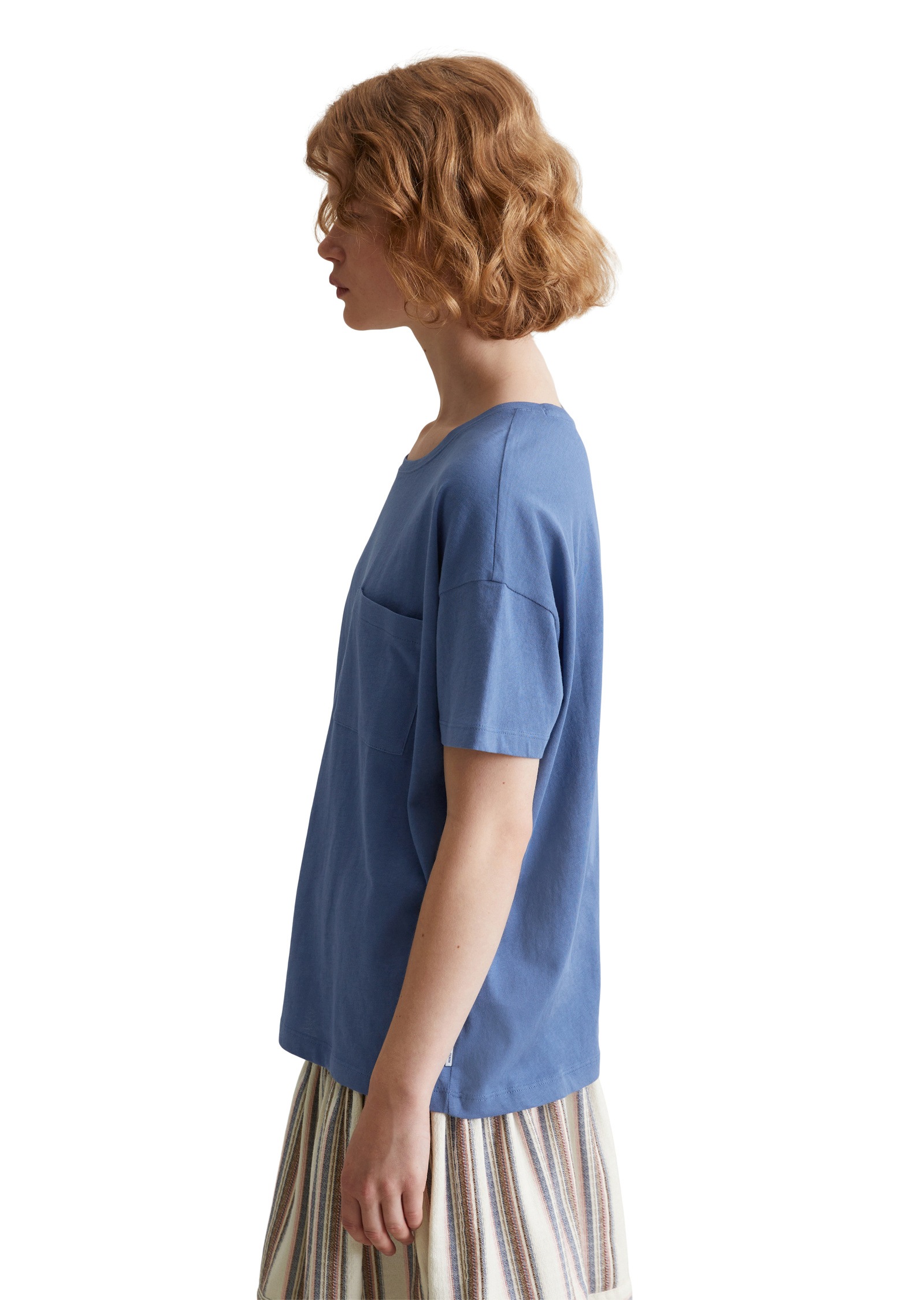 Marc OPolo DENIM T-Shirt "aus softem Organic Cotton" günstig online kaufen