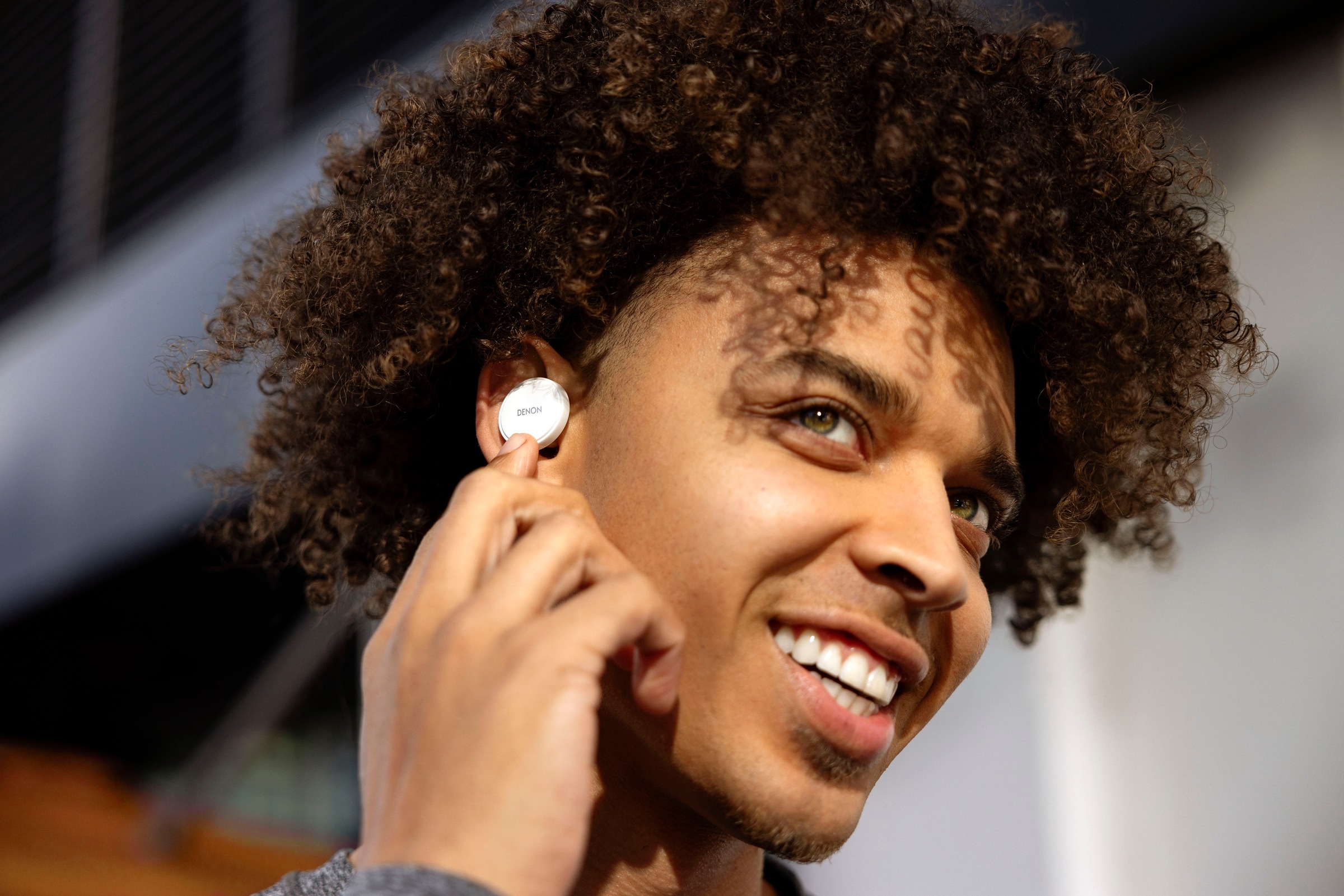 Denon wireless In-Ear-Kopfhörer »PerL Pro«, aptX Bluetooth-Bluetooth, integrierte Steuerung für Anrufe und Musik-Active Noise Cancelling (ANC)-Transparenzmodus-Multi-Point-Verbindung-True Wireless