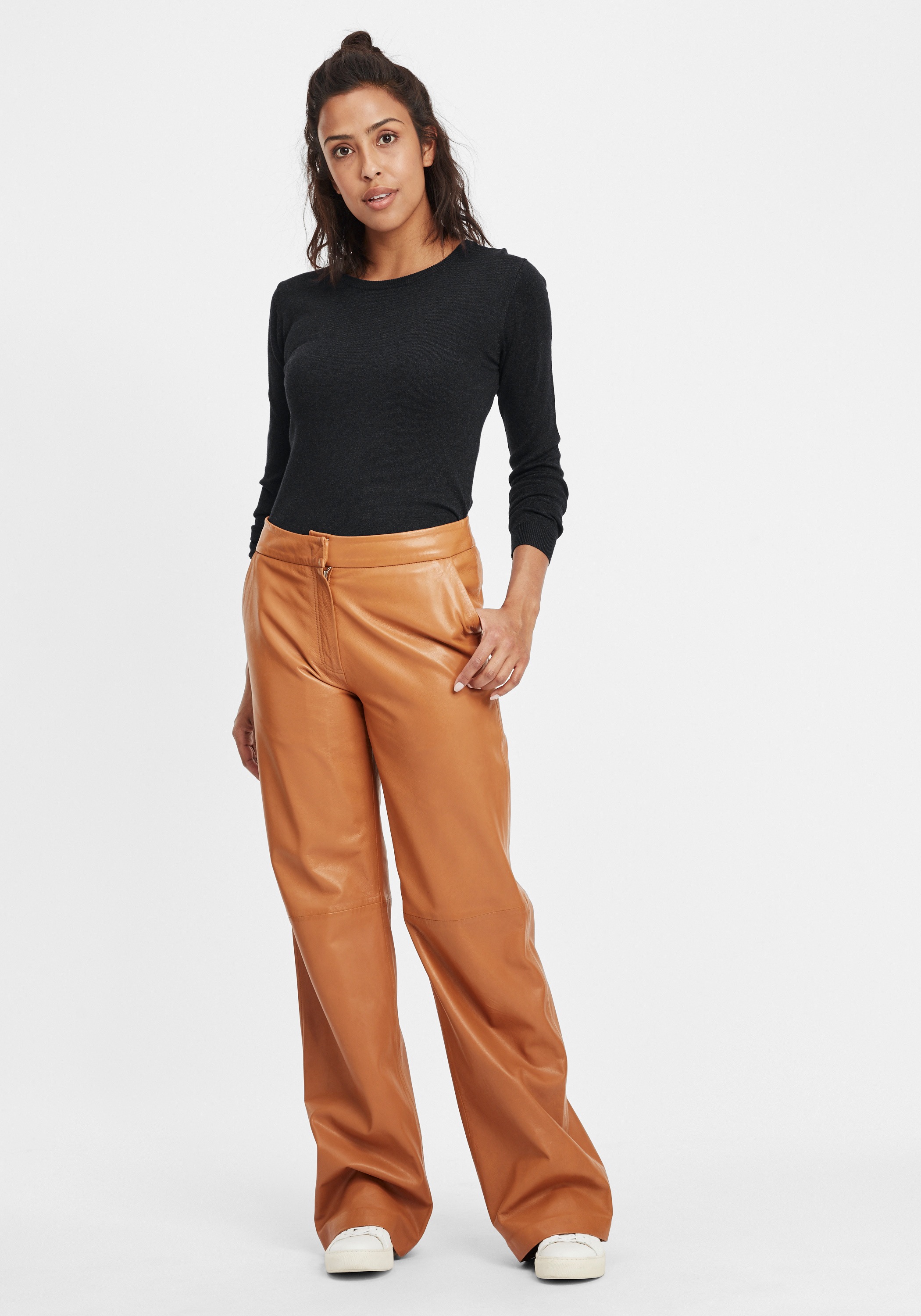 OXMO Strickfleece-Pullover »Strickpullover OXEdda«