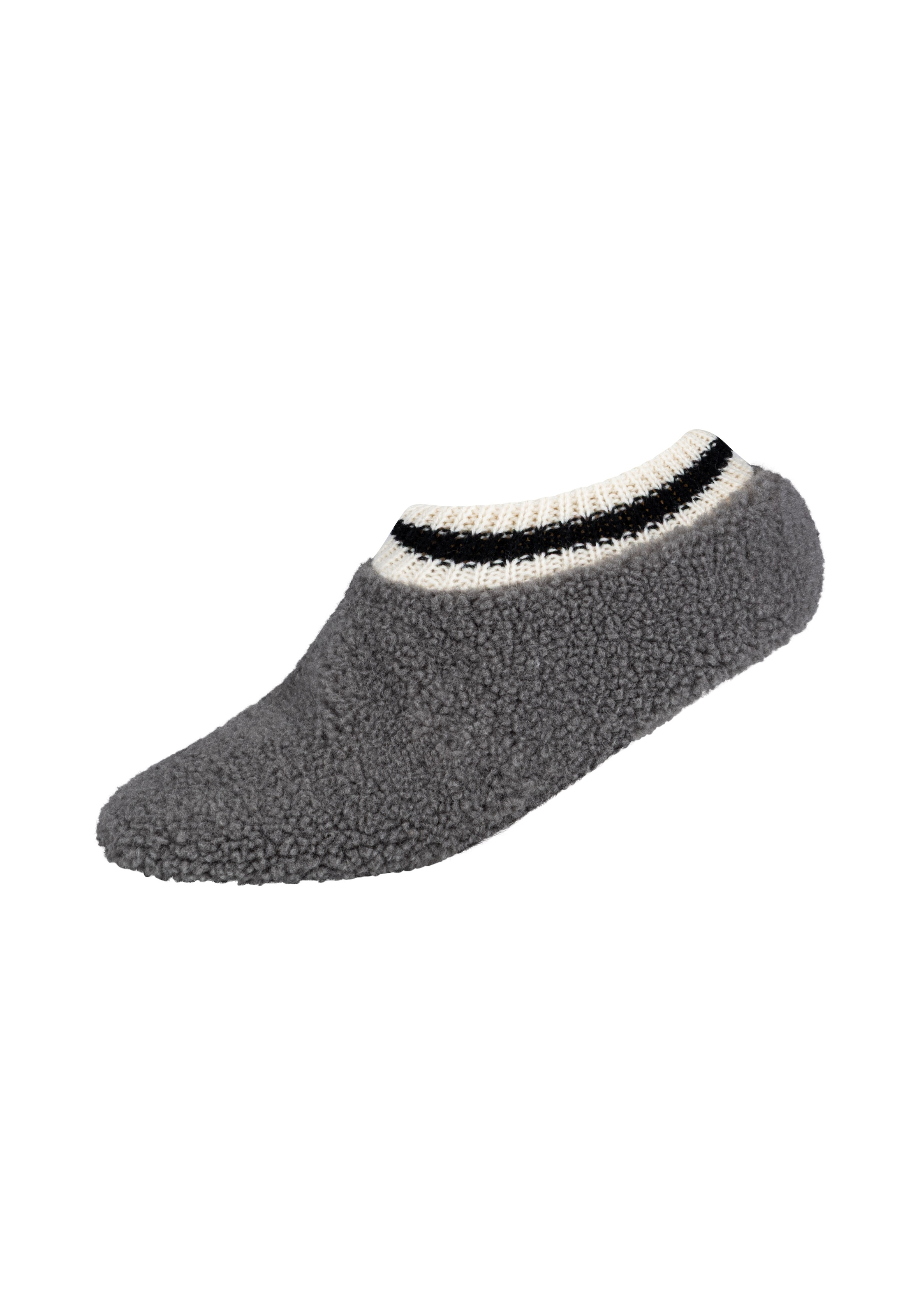 s.Oliver Socken Hausschuh-Socken, mit Teddy-Charakter