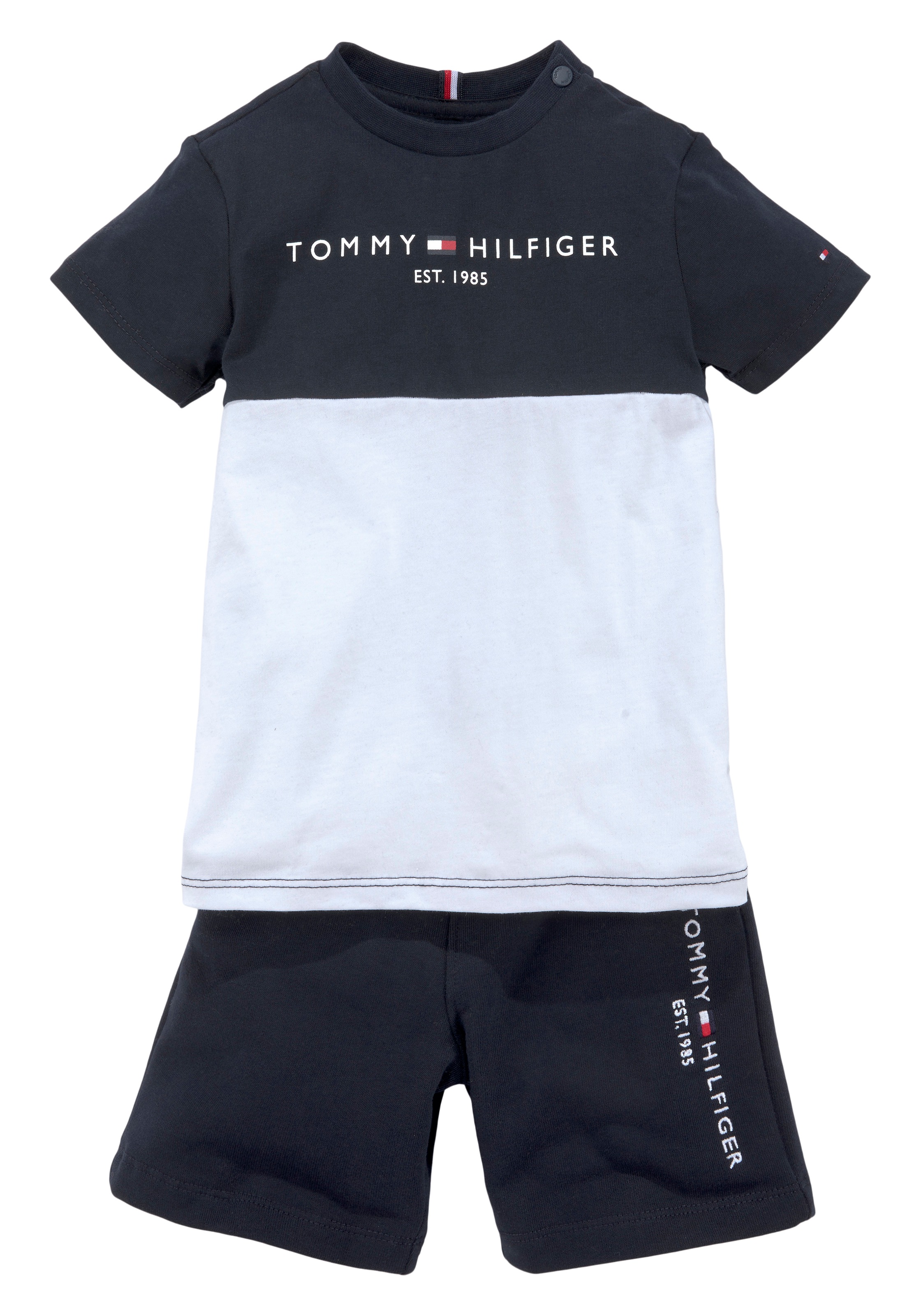 Tommy Hilfiger Schlafanzug »ESSENTIAL COLORBLOCK SHORT SET« kaufen