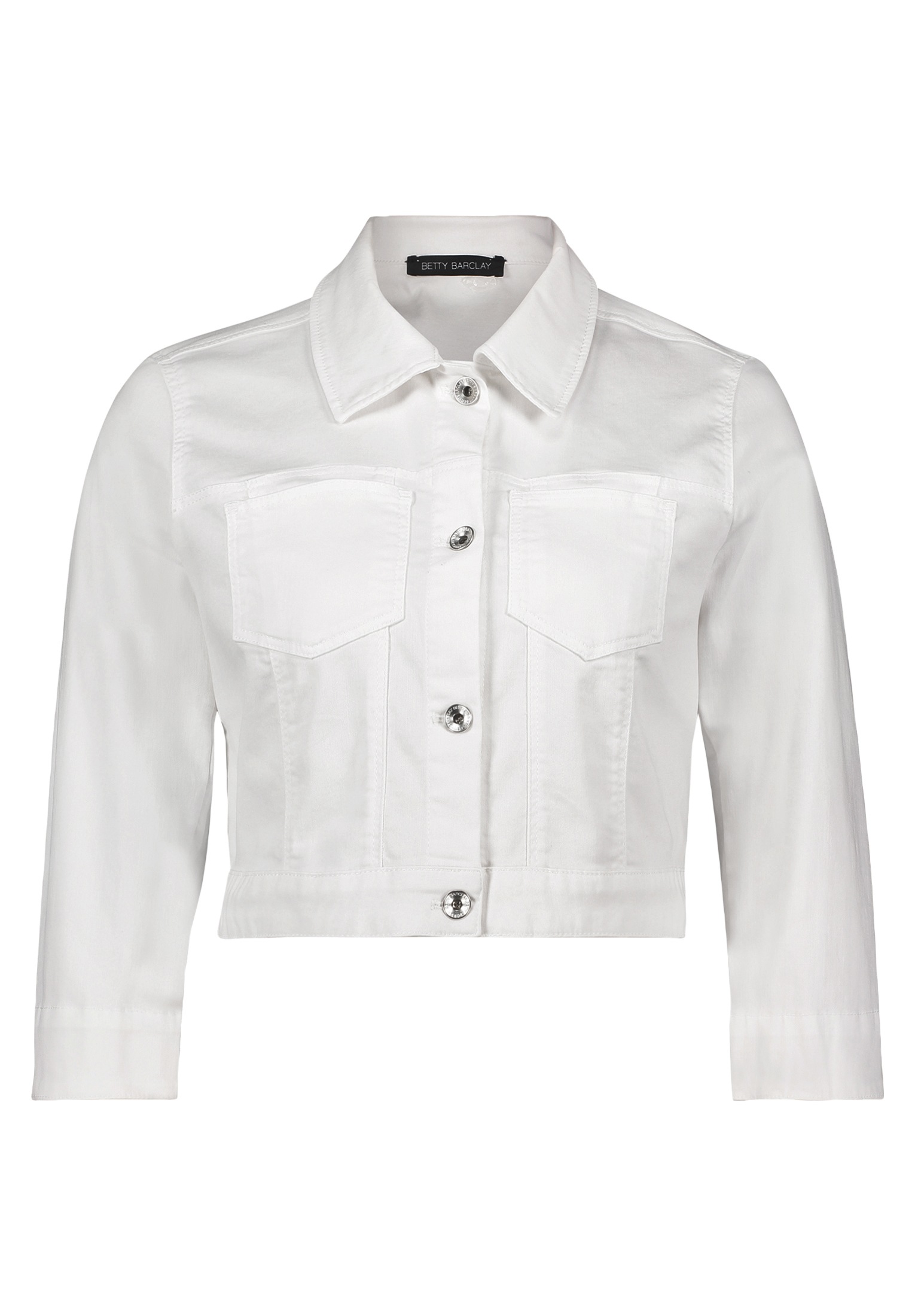 Betty Barclay Jackenblazer »Betty Barclay Jeansjacke mit 3/4 Arm«, Material