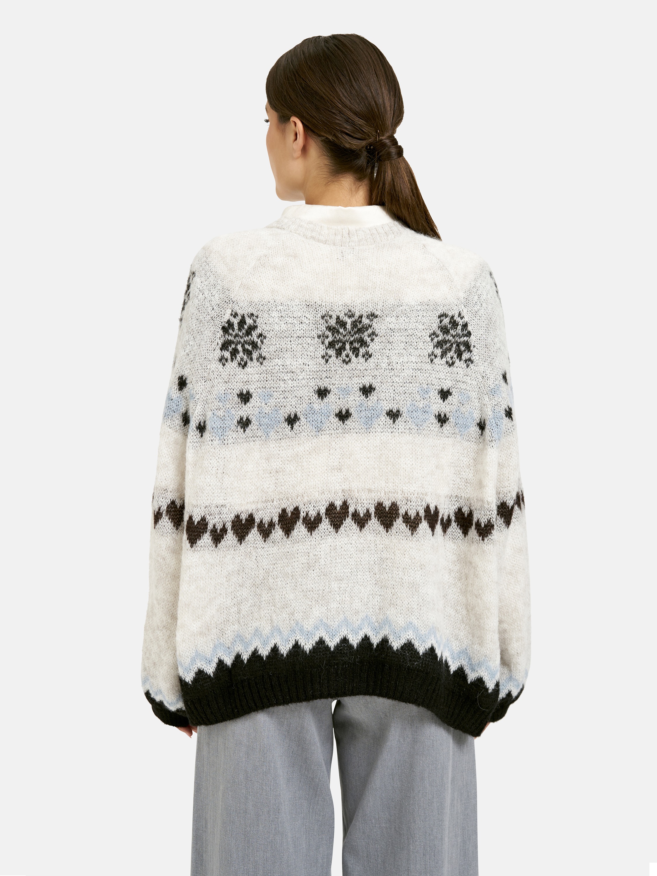 Thumbnail - Milano Italy Strickjacke aus Feinstrick