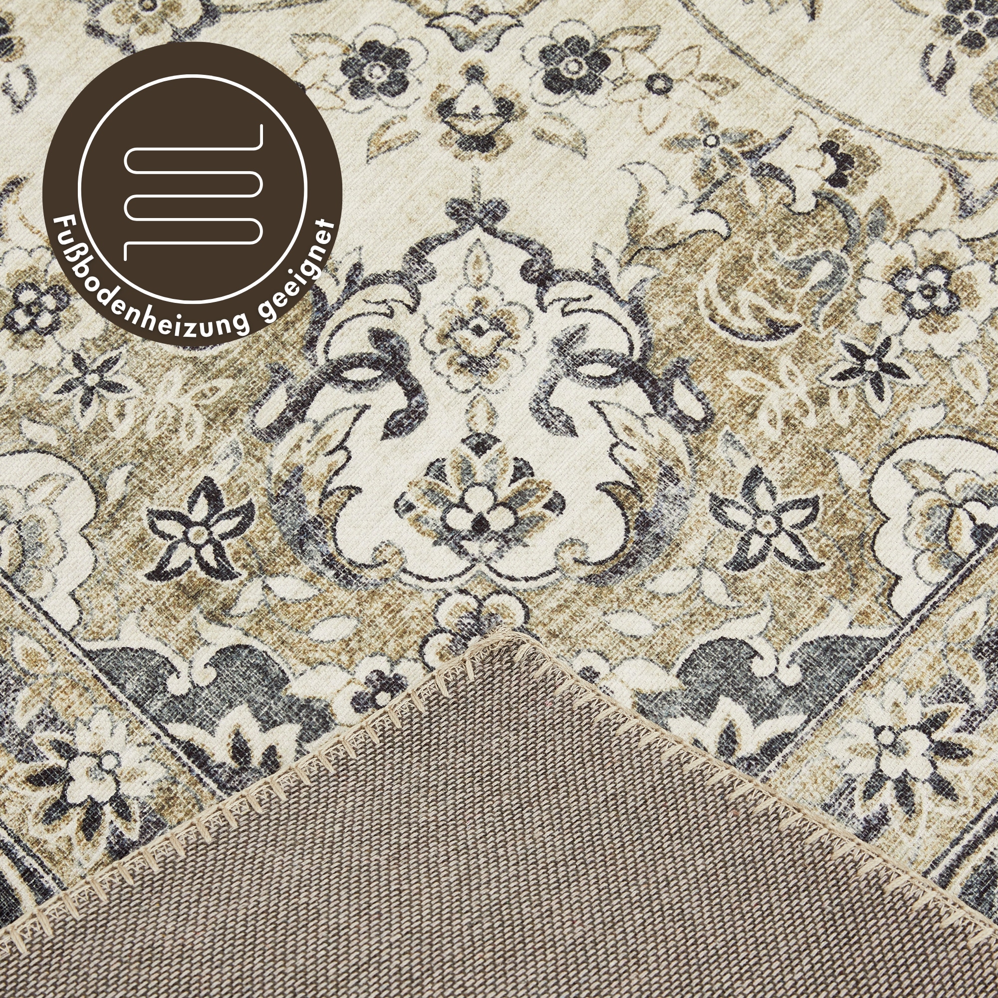 LUXOR living Teppich »Prima 3« rechteckig 7 mm Höhe Kurzflor, Orient-Optik, Vintage Design, auch als Läufer erhältlich