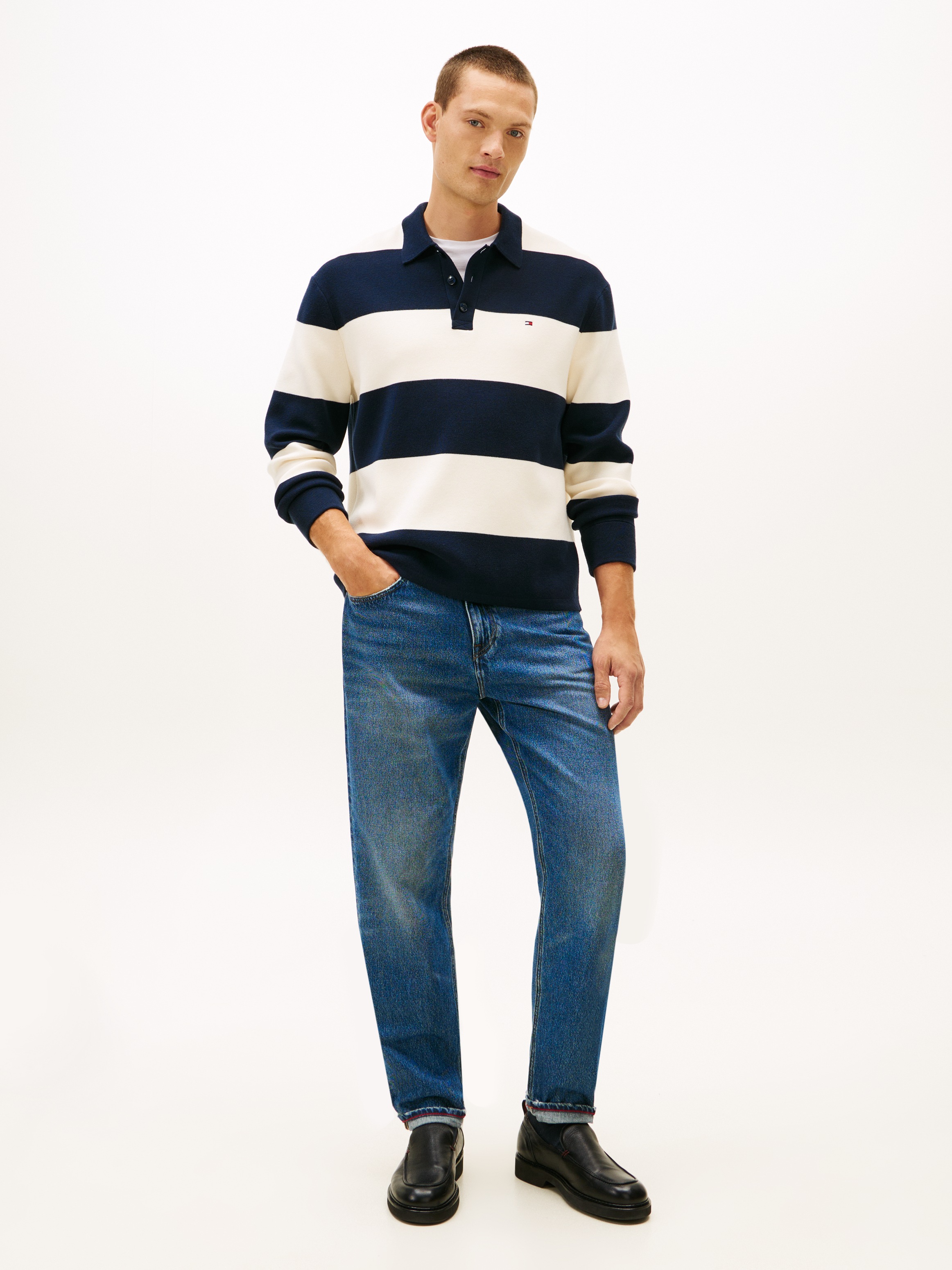 Thumbnail - Tommy Hilfiger Tapered-fit-Jeans "HARLEM" mit Fade-Effekten