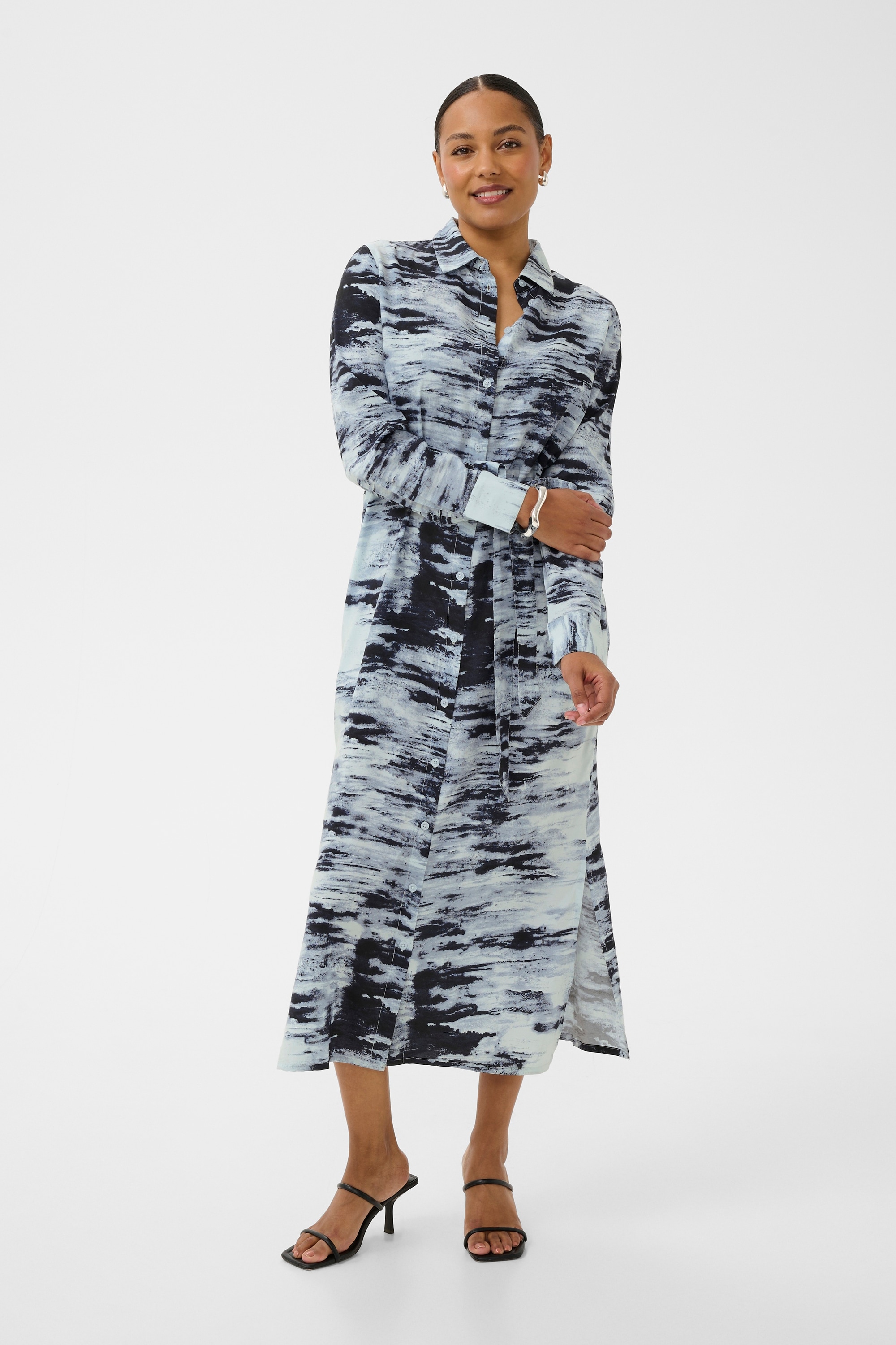 KAFFE Midikleid »Kleid KAkeri«