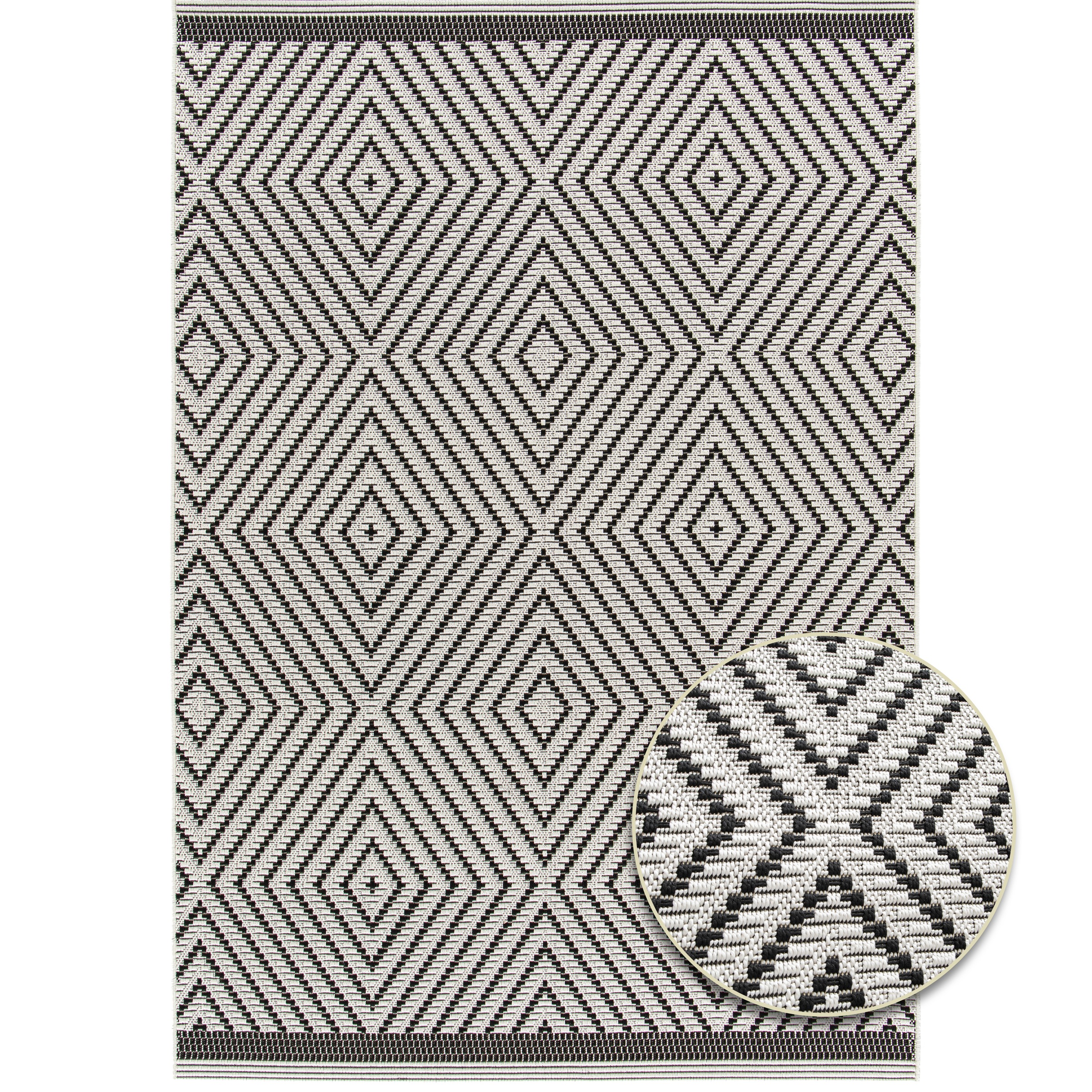 Primaflor-Ideen in Textil Teppich "Outdoorteppich GRANADA - Geo" rechteckig günstig online kaufen