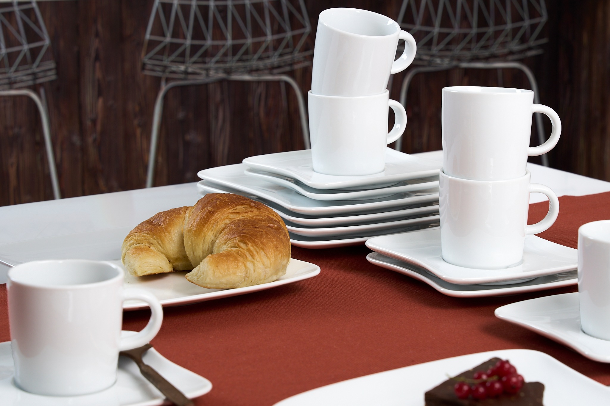 Thumbnail - Retsch Arzberg Kaffeeservice "Geschirr-Set, Service SANDY", (Set, 18 tlg.), Porzellan Made in Germany, 18 Teile, für 6 P...