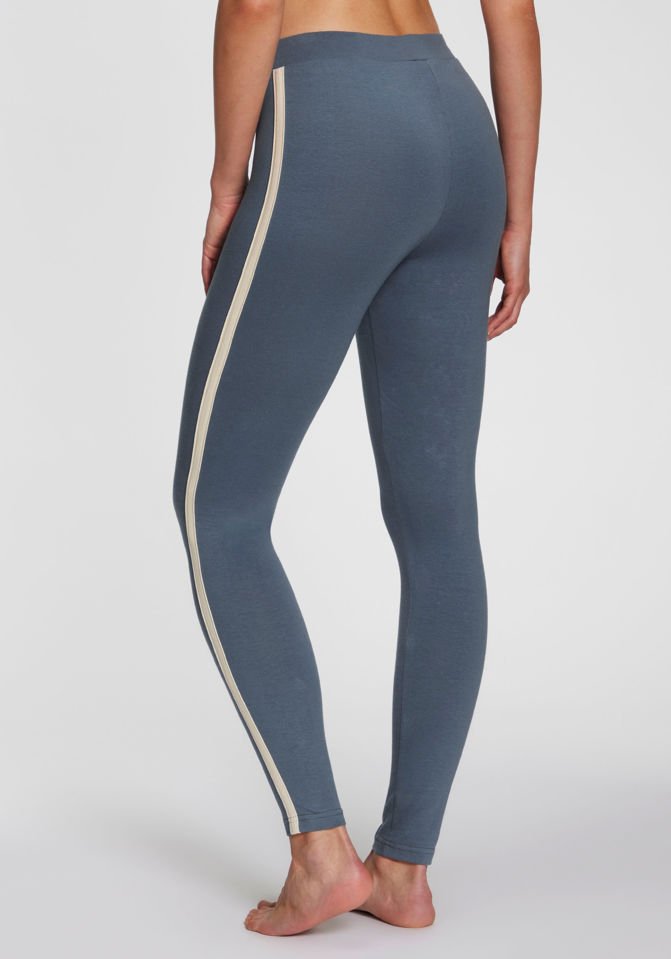 H.I.S Leggings, mit schmalen Seitenstreifen