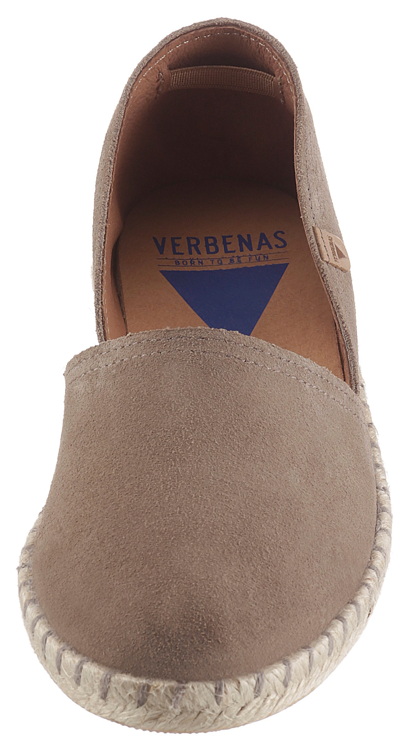 VERBENAS Espadrille »CARMEN SERRAJE«, Schlupfschuh, Sommerschuh, Loafer mit typischem Jute-Rahmen