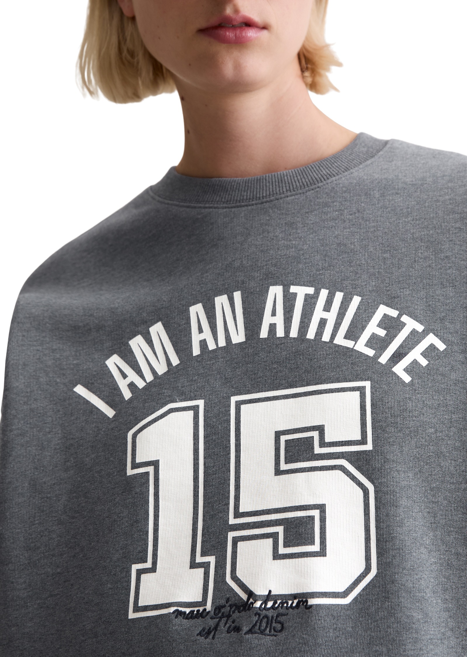 Marc O'Polo DENIM Sweatshirt »mit kuschelig gerauter Innenseite«
