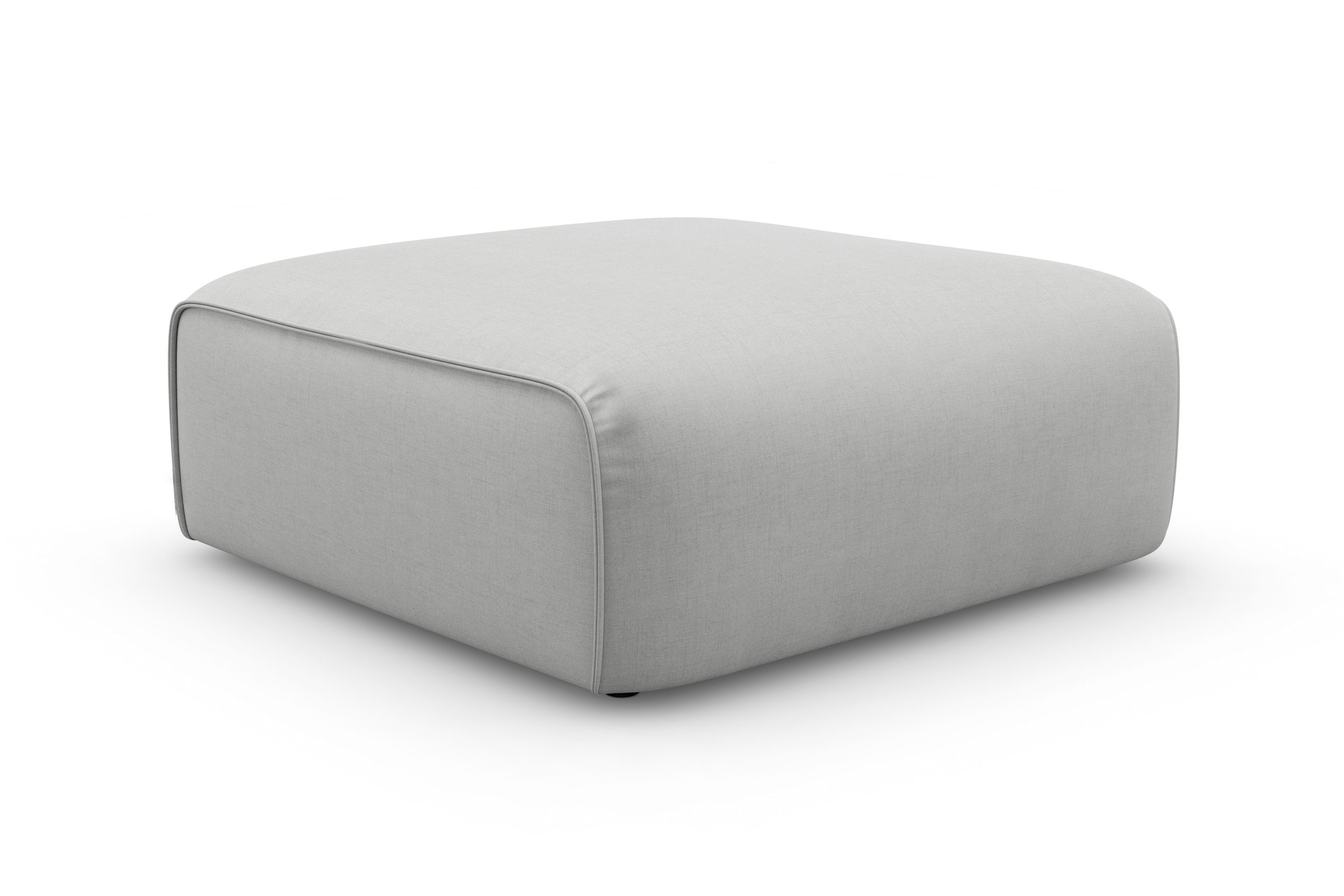 OTTO home Polsterhocker "Merid Sitzhocker, Maße B/T/H: 97/97/43 cm" als Mod günstig online kaufen