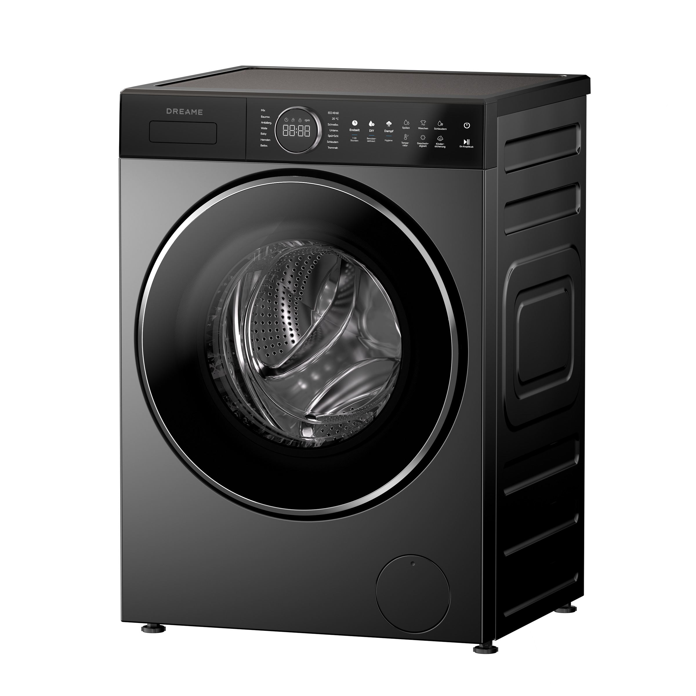 Dreame Waschmaschine »DWF09M70DAEU« 9 kg 1400 U/min Automatikpflege, Hygieneprogramm, Inverter-Motor