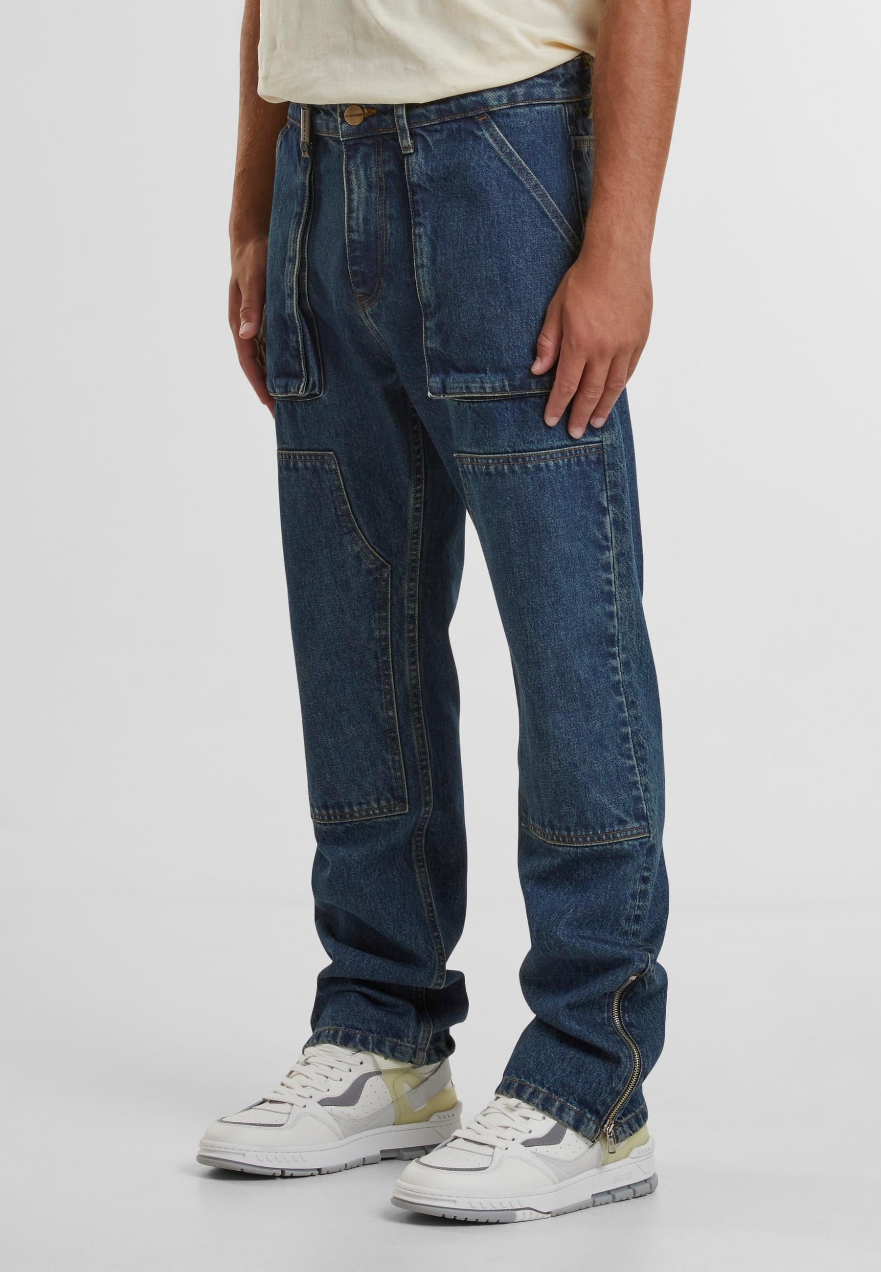 2Y Studios Bequeme Jeans »2Y Studios Esus Zipper Pocket Straight Jeans«