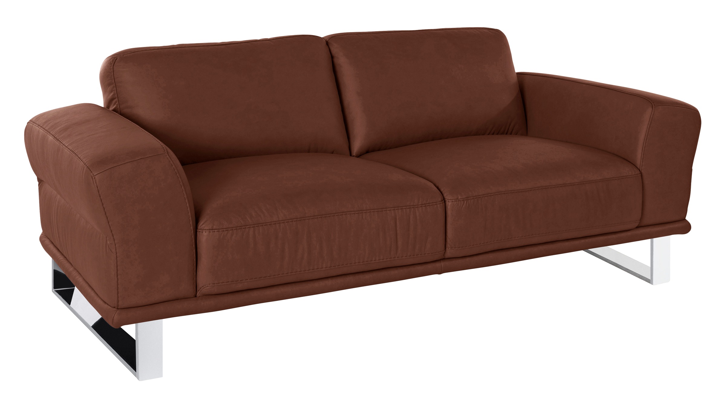 W.SCHILLIG 2,5-Sitzer »montanaa«, mit Metallkufen in Chrom glänzend, Breite 212 cm